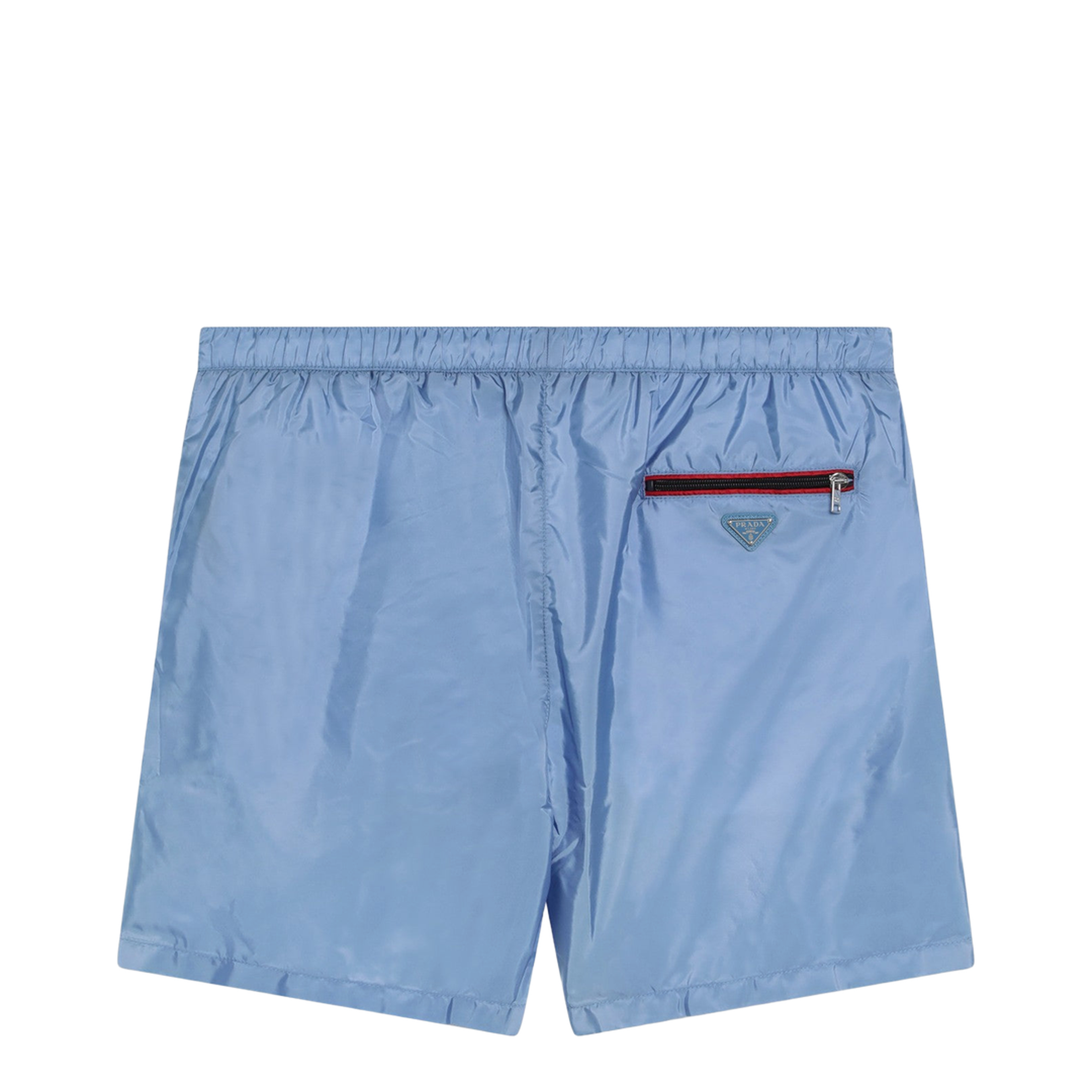 Light Blue Re-Nylon Swim Shorts - Image 2