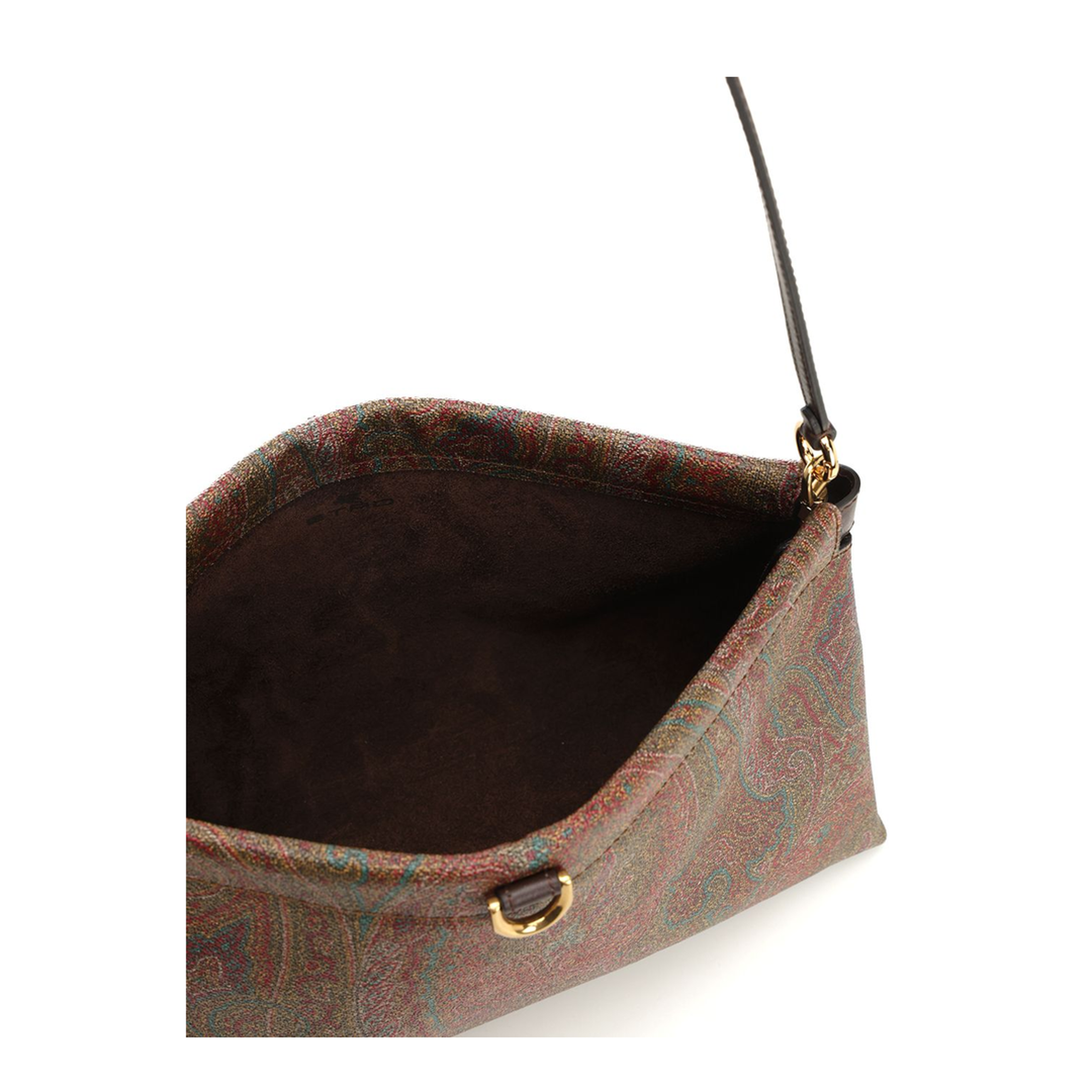 Talk M Paisley Jacquard Clutch - Brown - Image 4