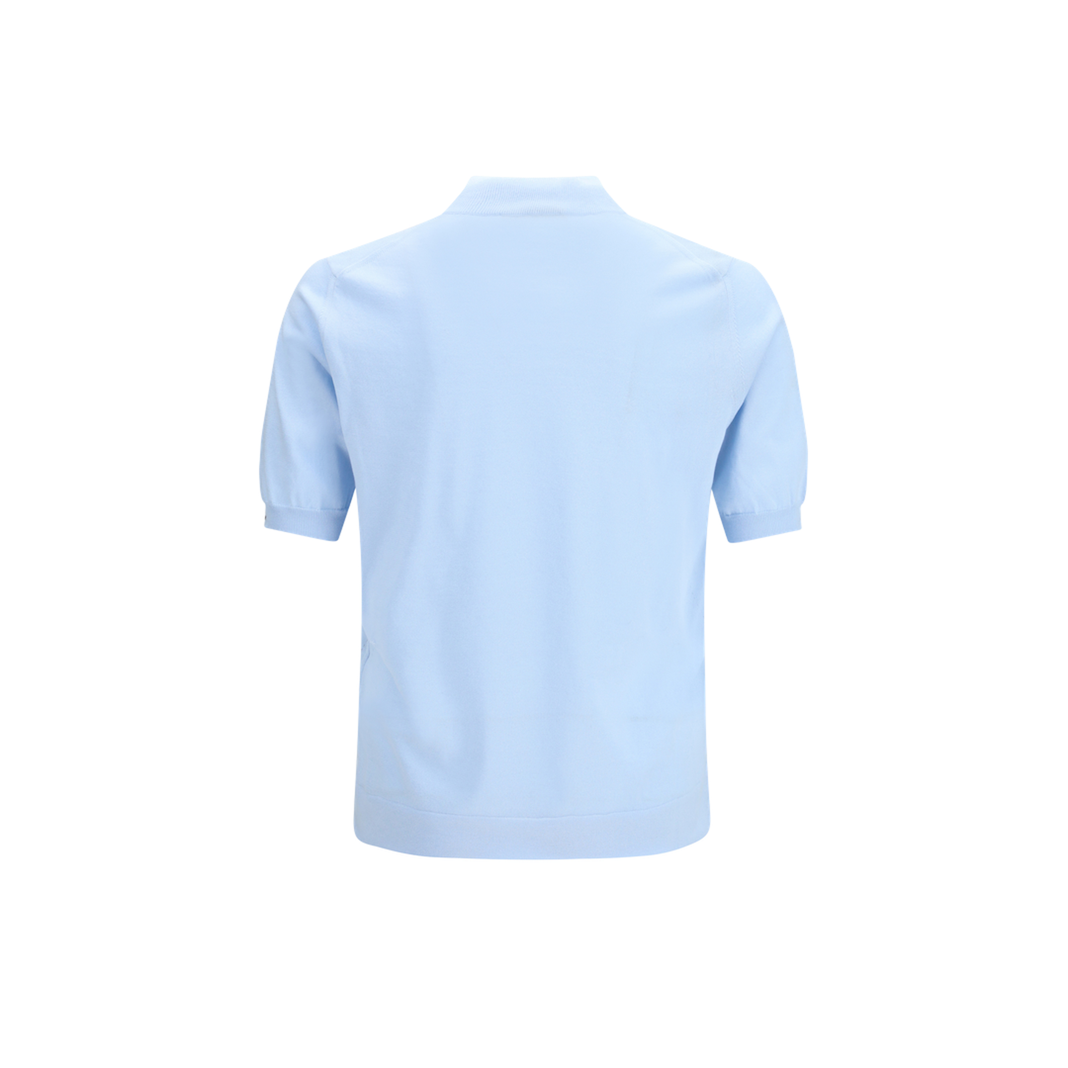 Short-sleeve Cotton Sweater - Image 2