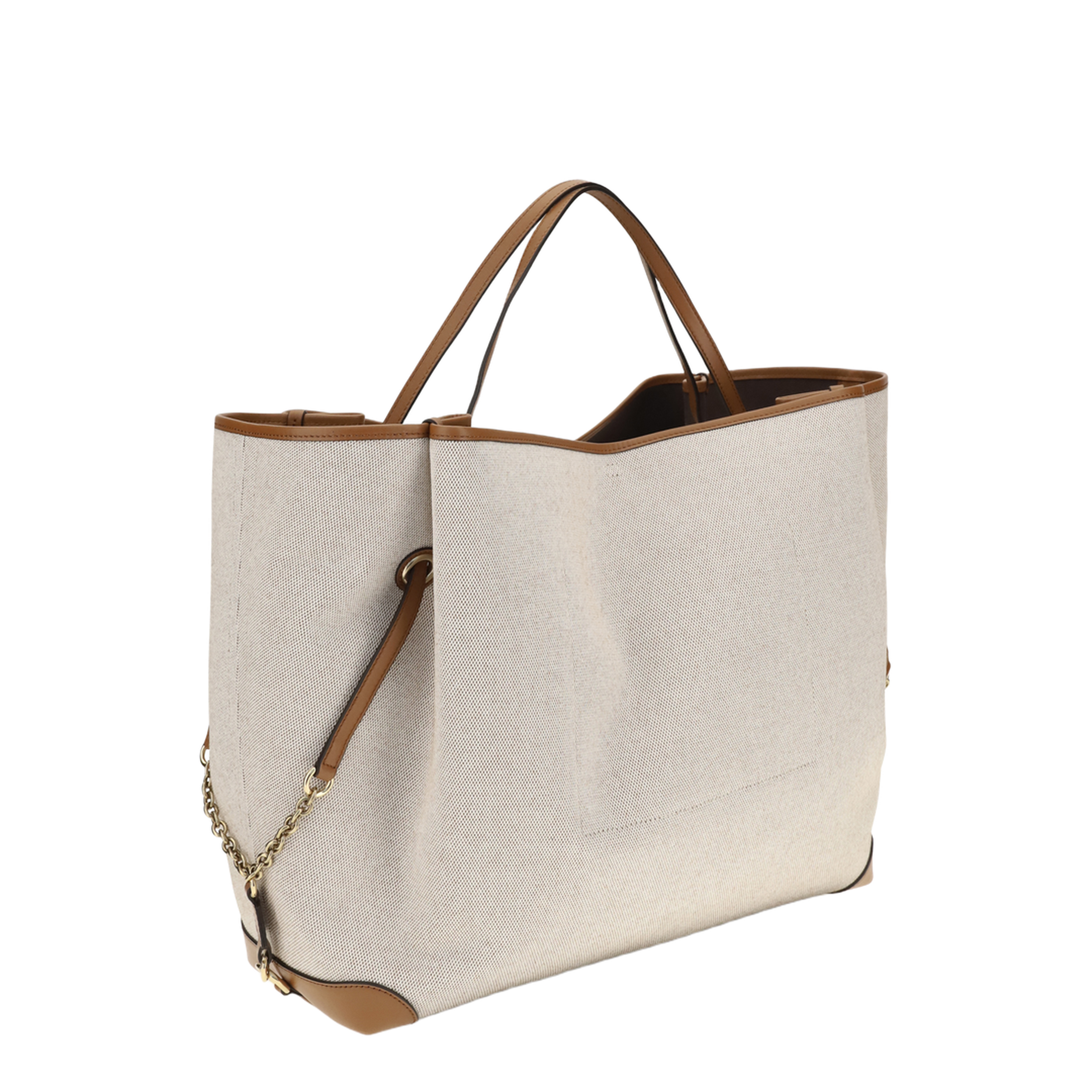 Carry Large Cotton Jacquard Tote - Clay Brown - Image 3