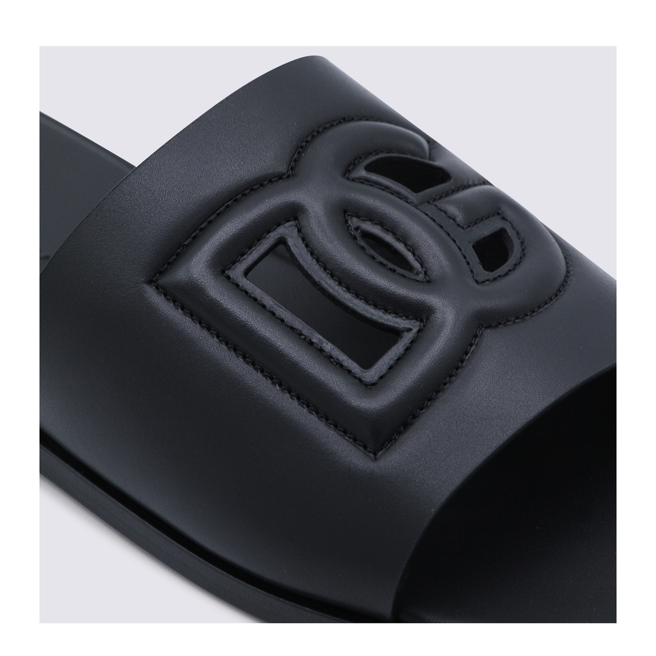 Leather Slide with Logo - Image 7