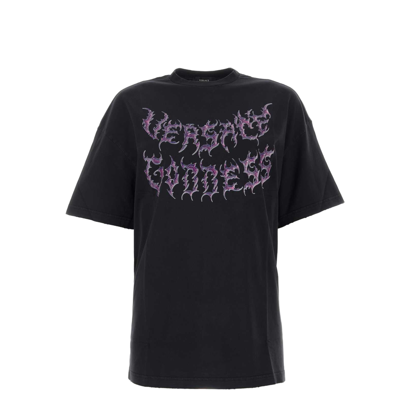 Logo-print Cotton T-shirt In Black - Image 1