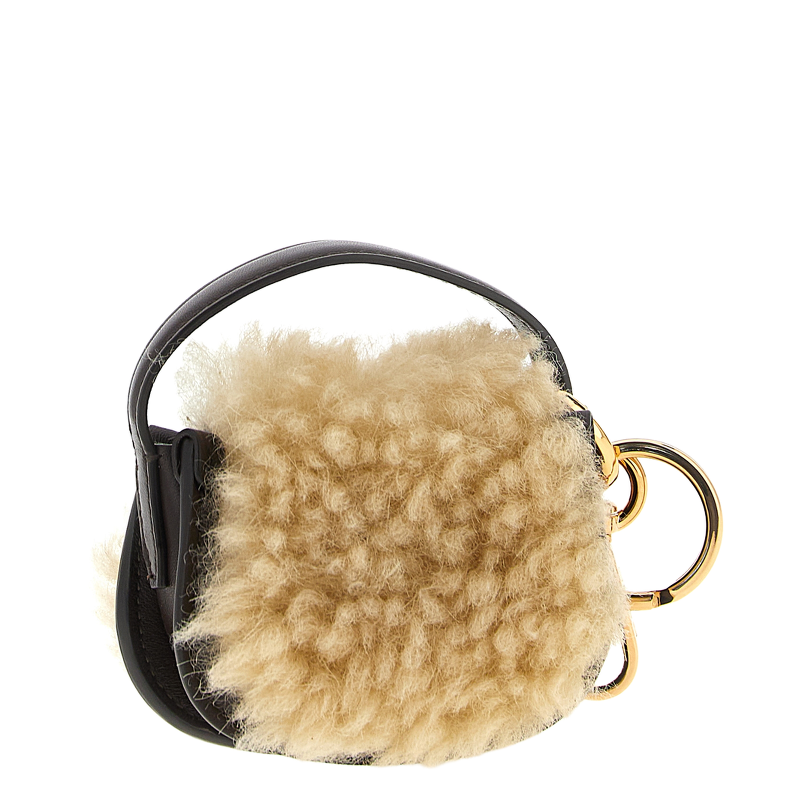 Cindolo Shearling Bag In Multicolor - Image 2