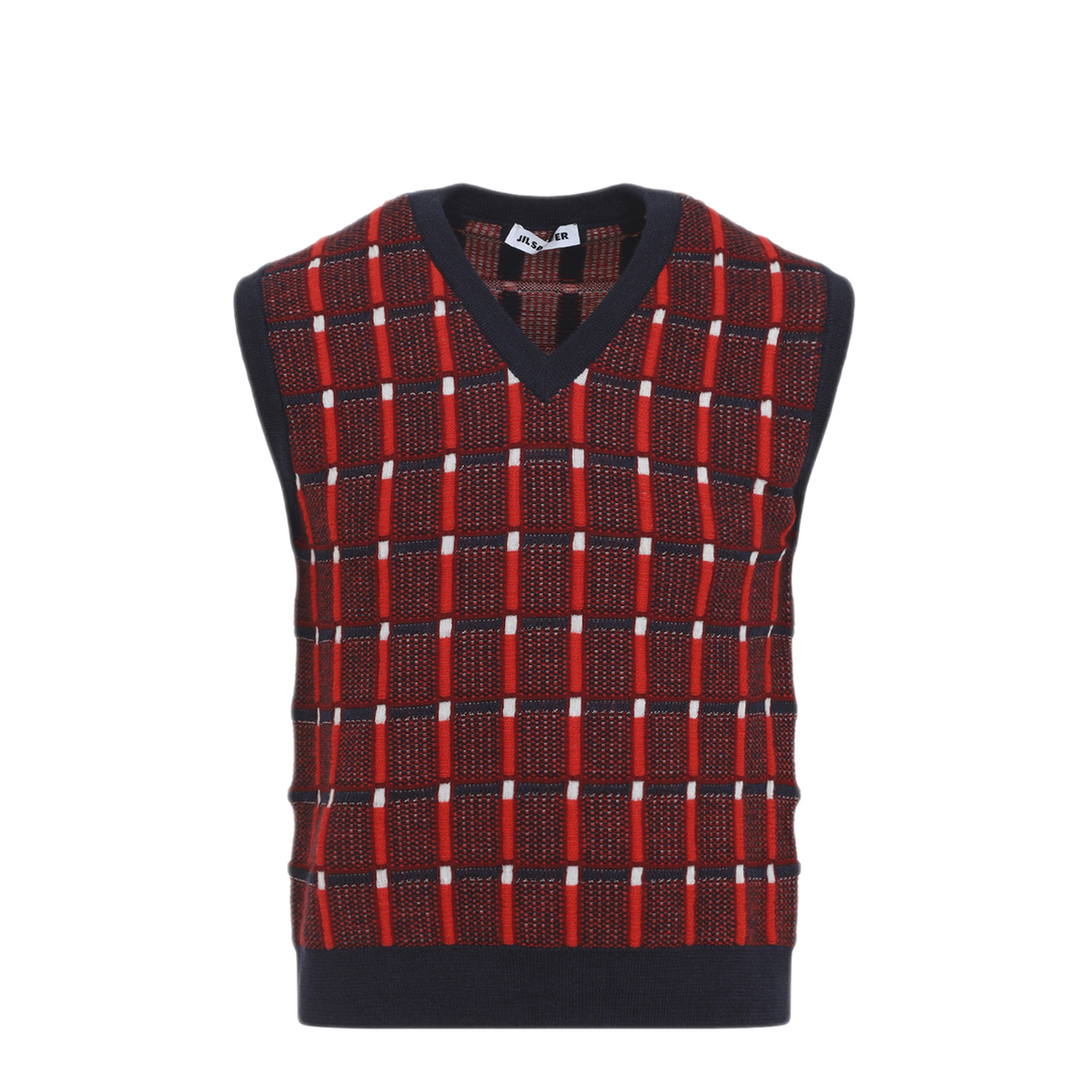 Sleeveless Knitted Vest - Image 2