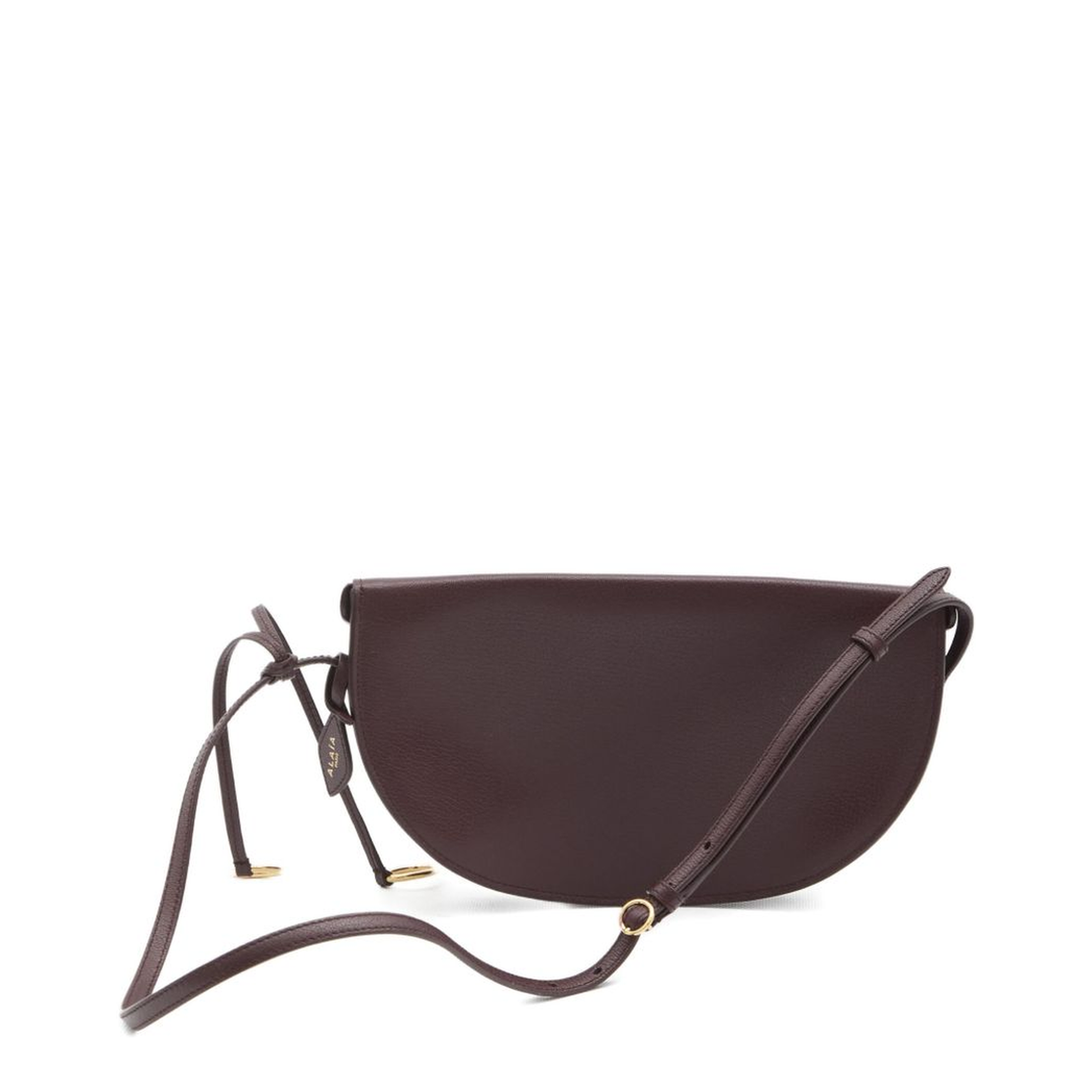 Hip East West Bag Medium Goatskin Shoulder Bag - Garnet Red - Image 2