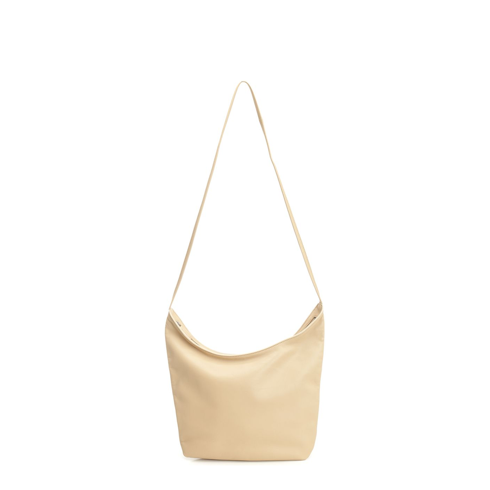 Izzy Leather Crossbody Bag Cream - Image 1