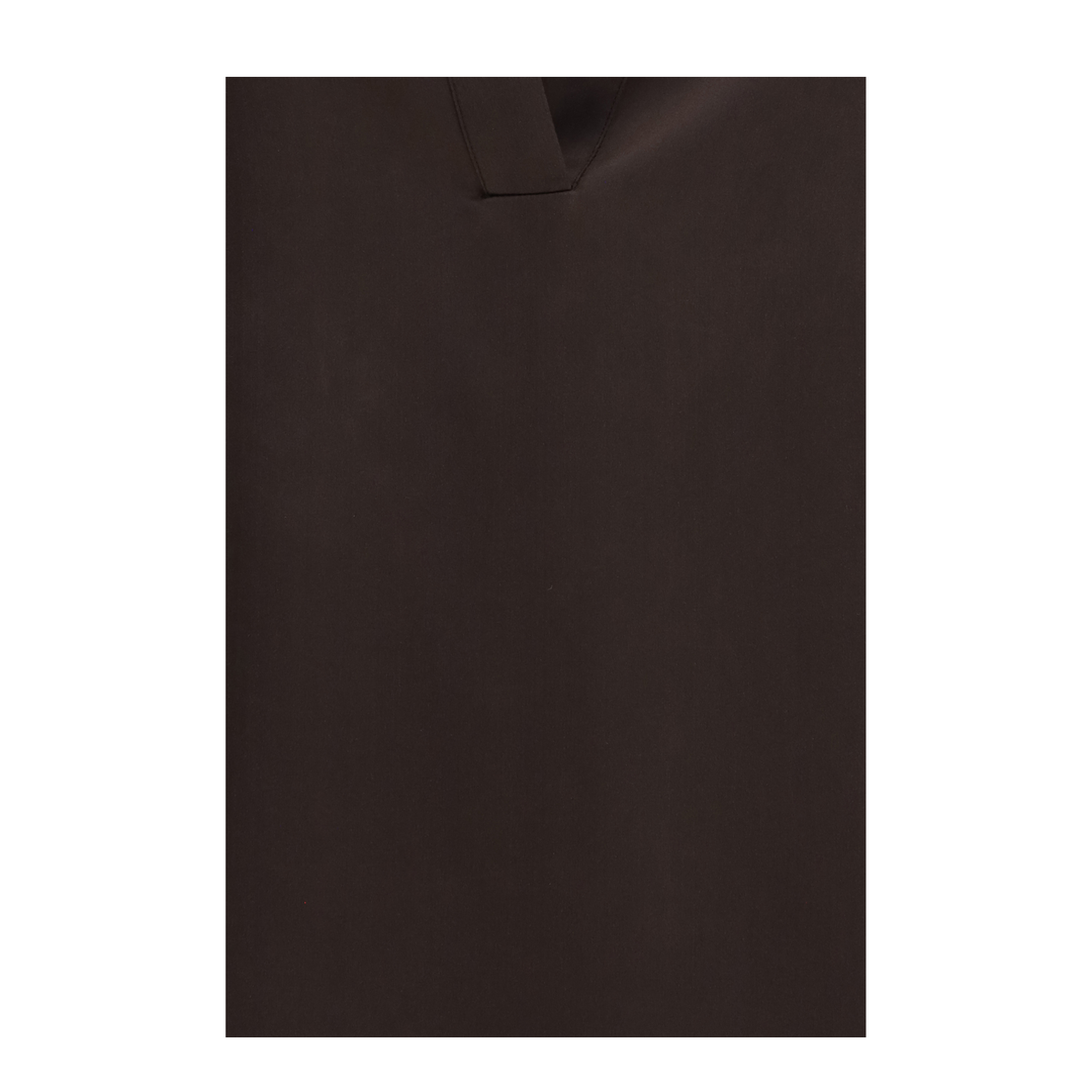 Deep V-neck Silk Shirt - Image 3