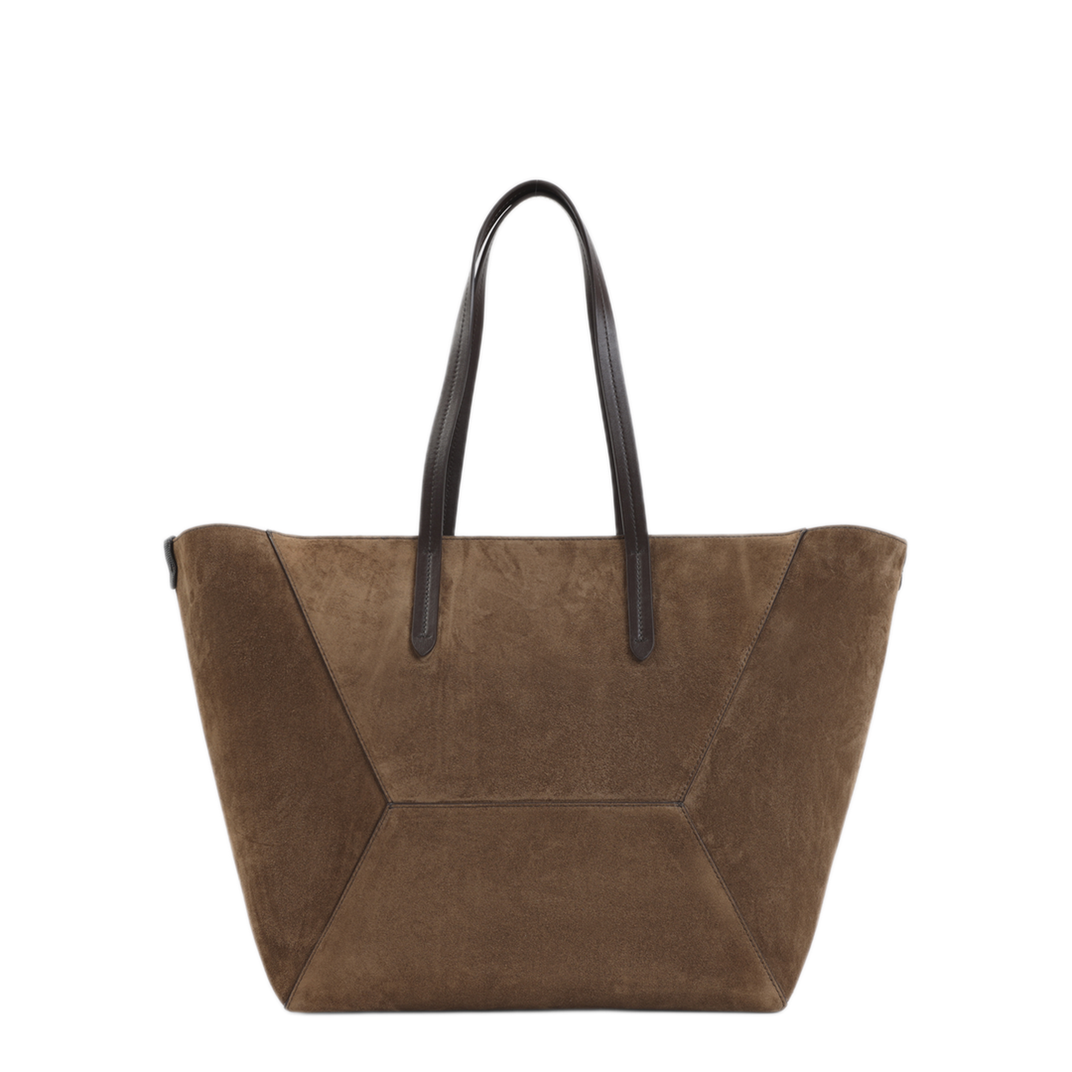 BC Duo Medium Calfskin Tote - Brown Gianduia - Image 4