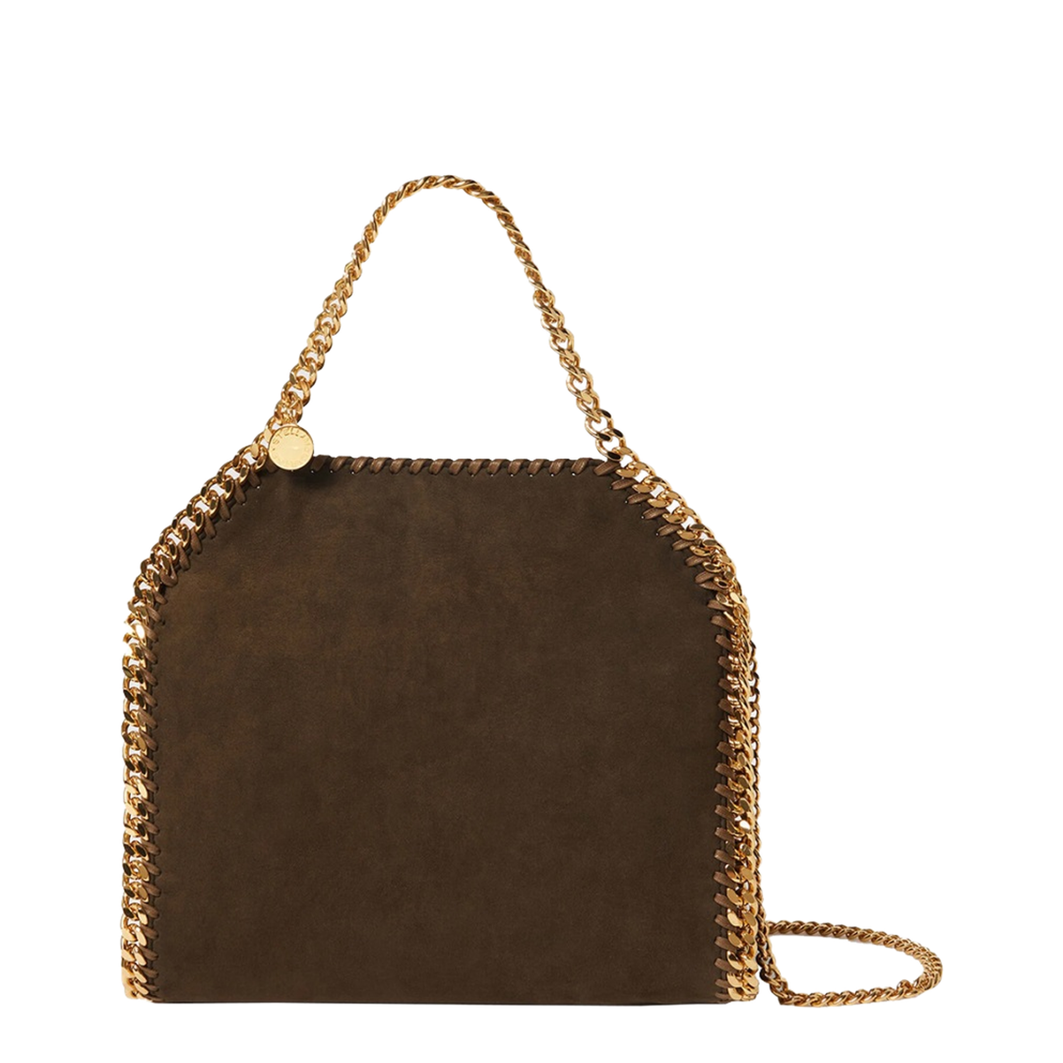 Falabella Mini Tote Vegan Alternative Tote - Brandy - Image 1