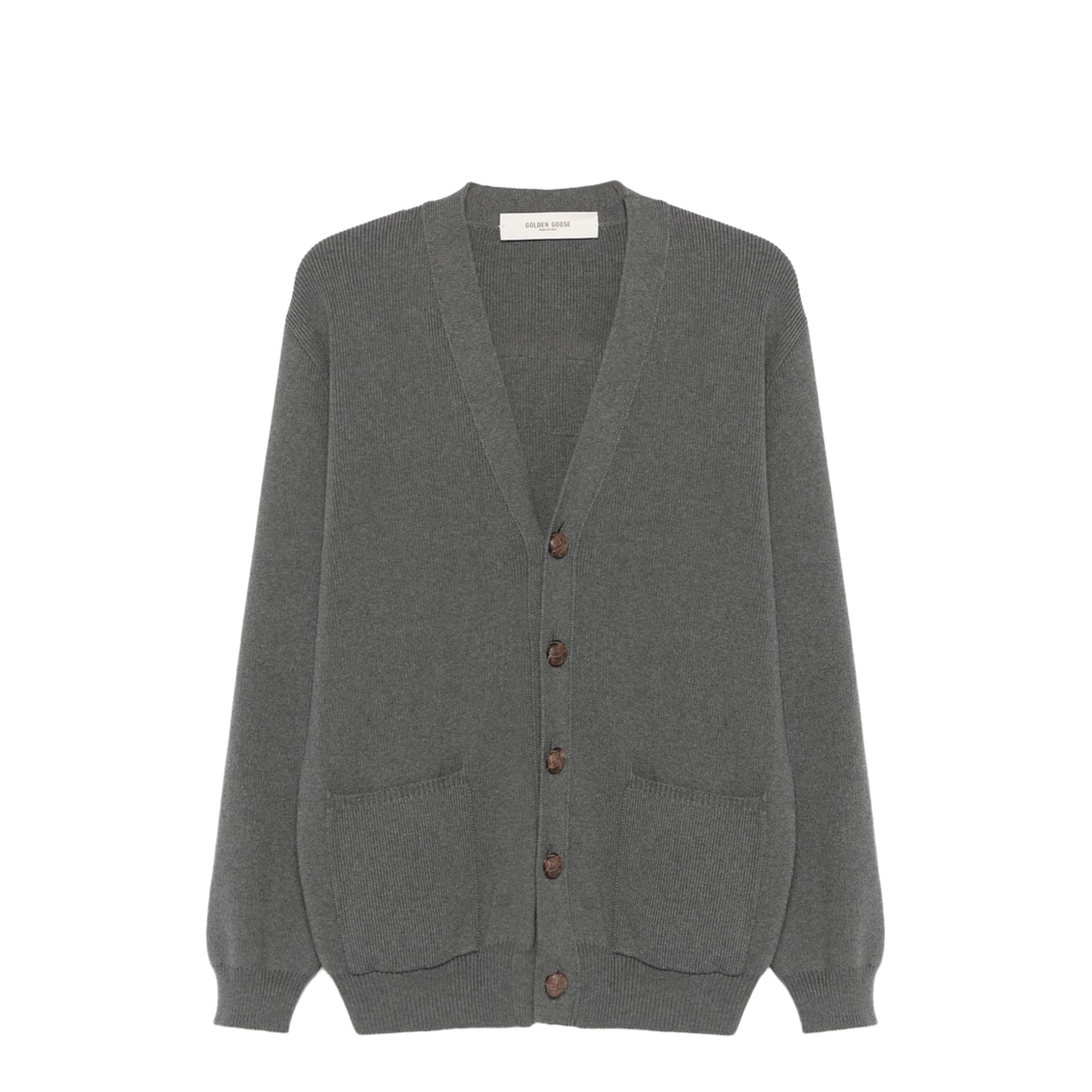 Melange Cotton Cardigan - Image 1