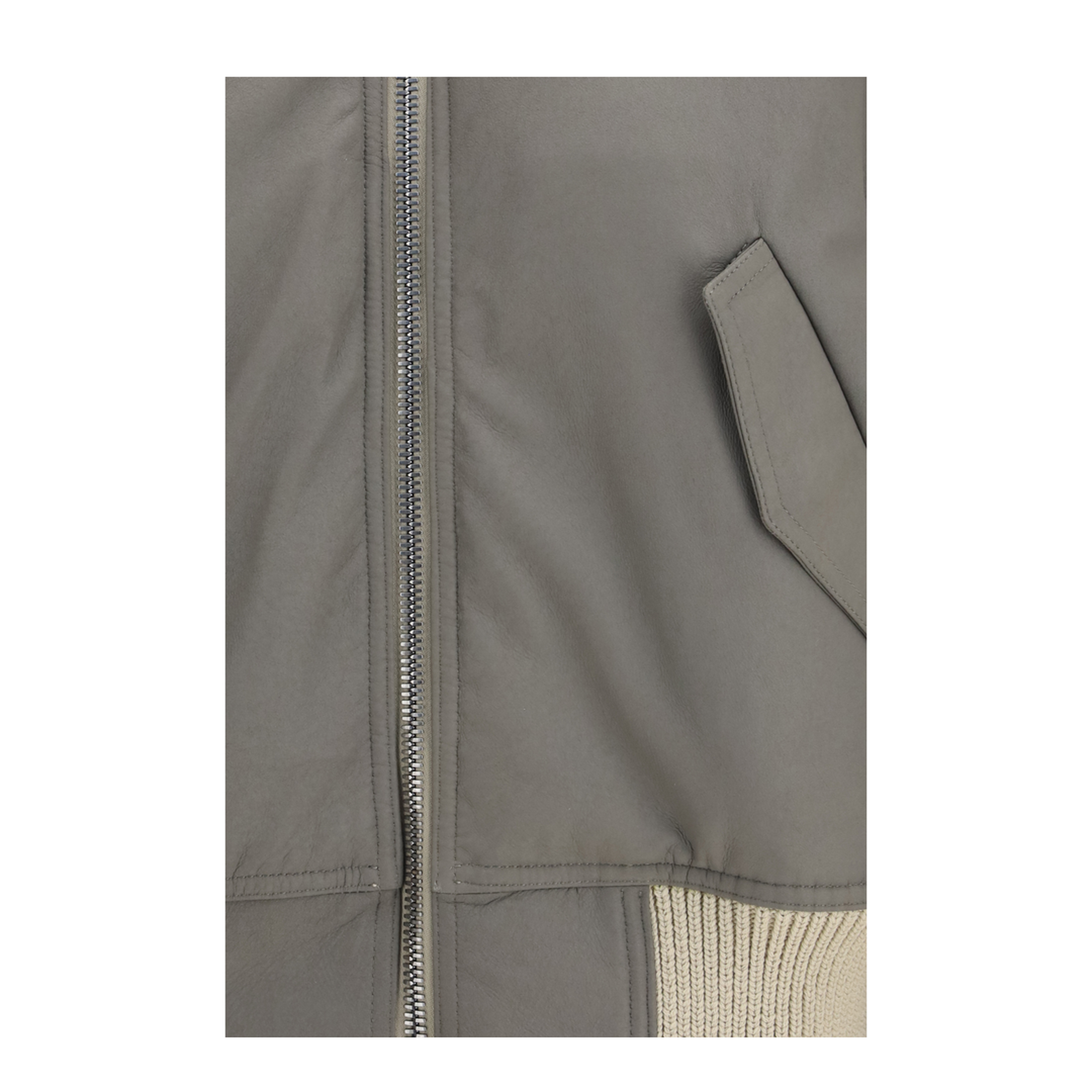 Secchia Flight Bomber In Lamb Leather - Image 6