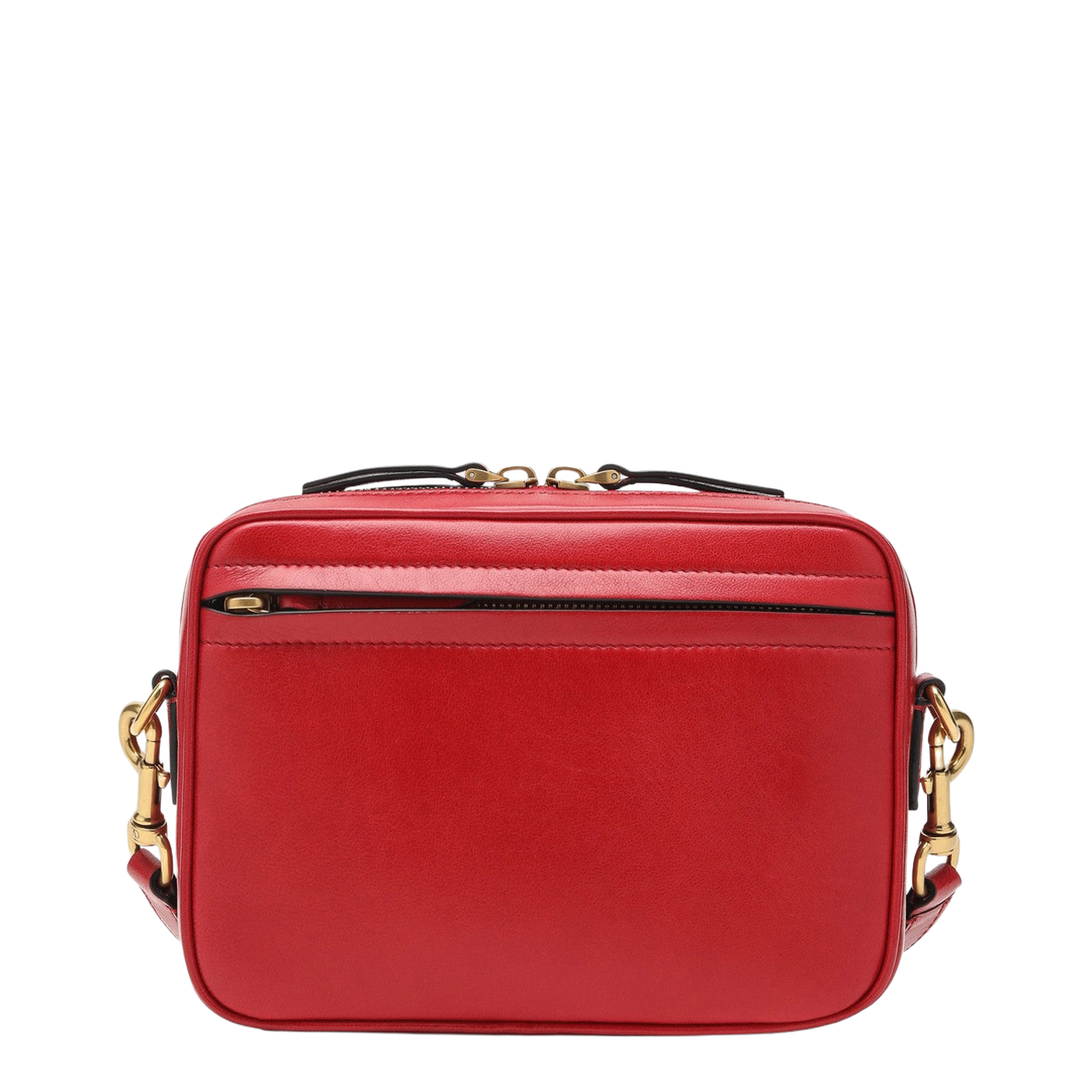 Viva Superstar Leather Crossbody - Red - Image 2