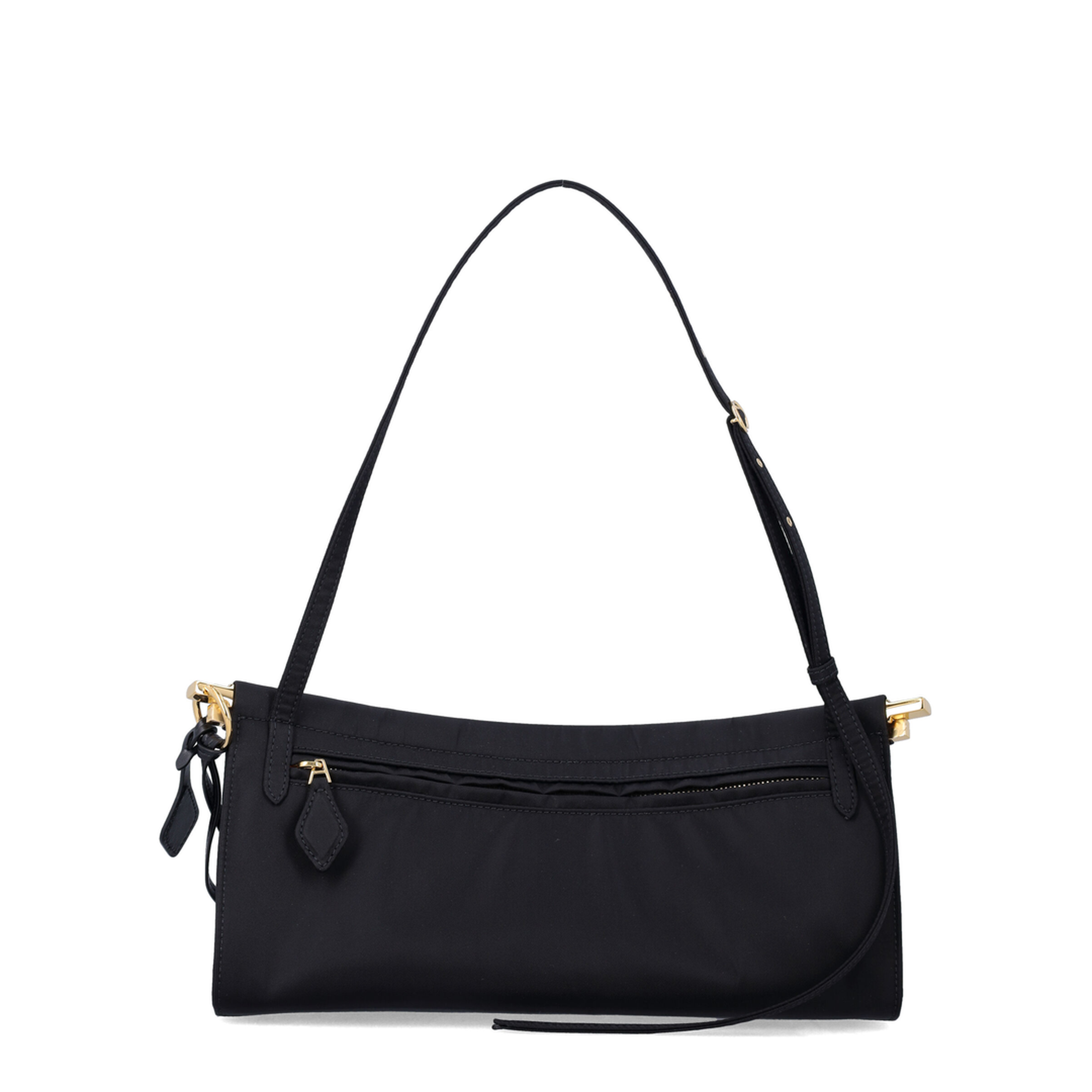 Le Click East West Medium Nylon Shoulder Bag - Noir - Image 3