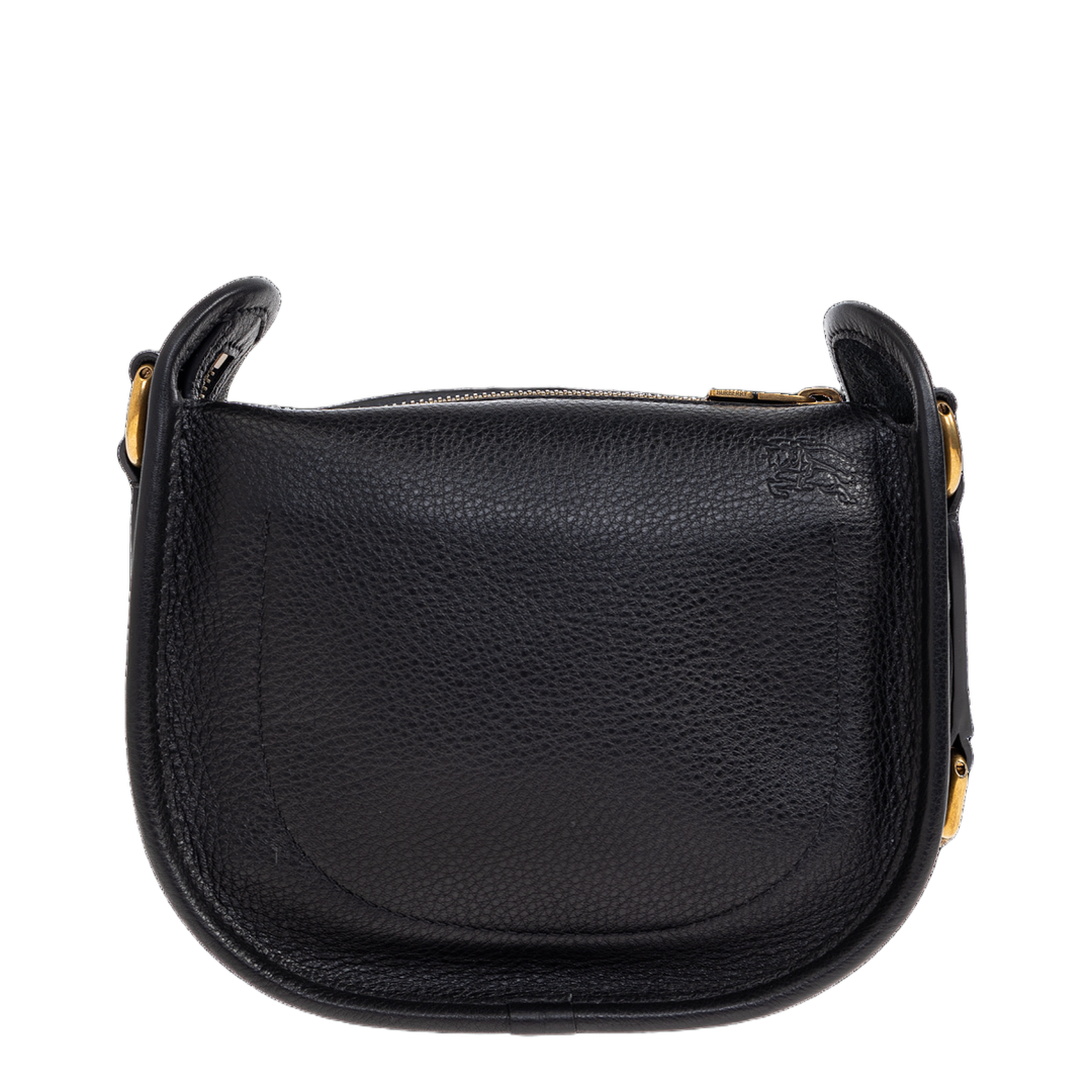 B Clip Mini Calfskin Messenger Bag - Black - Image 3