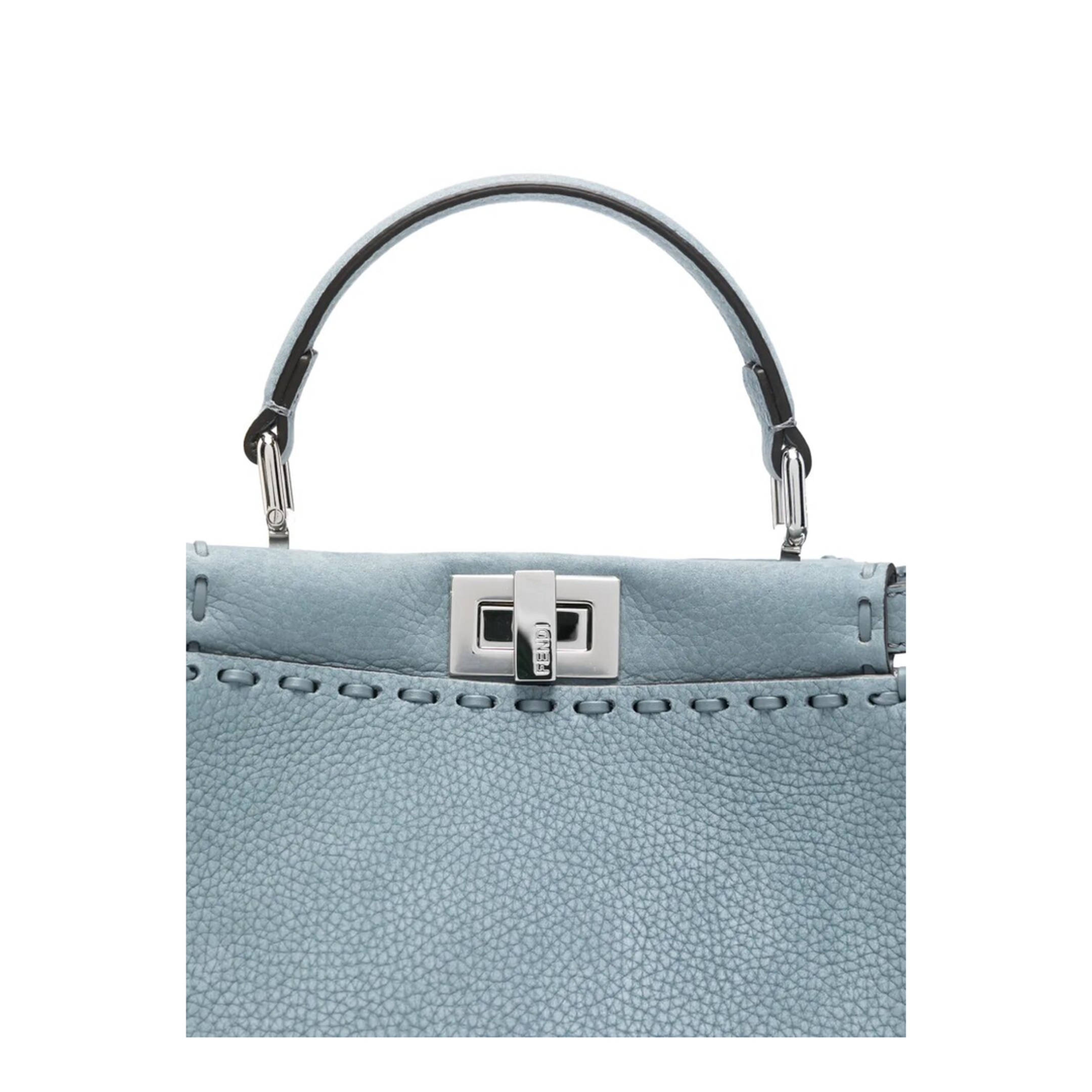 Peekaboo Iseeu Mini Suede Bag - Image 5