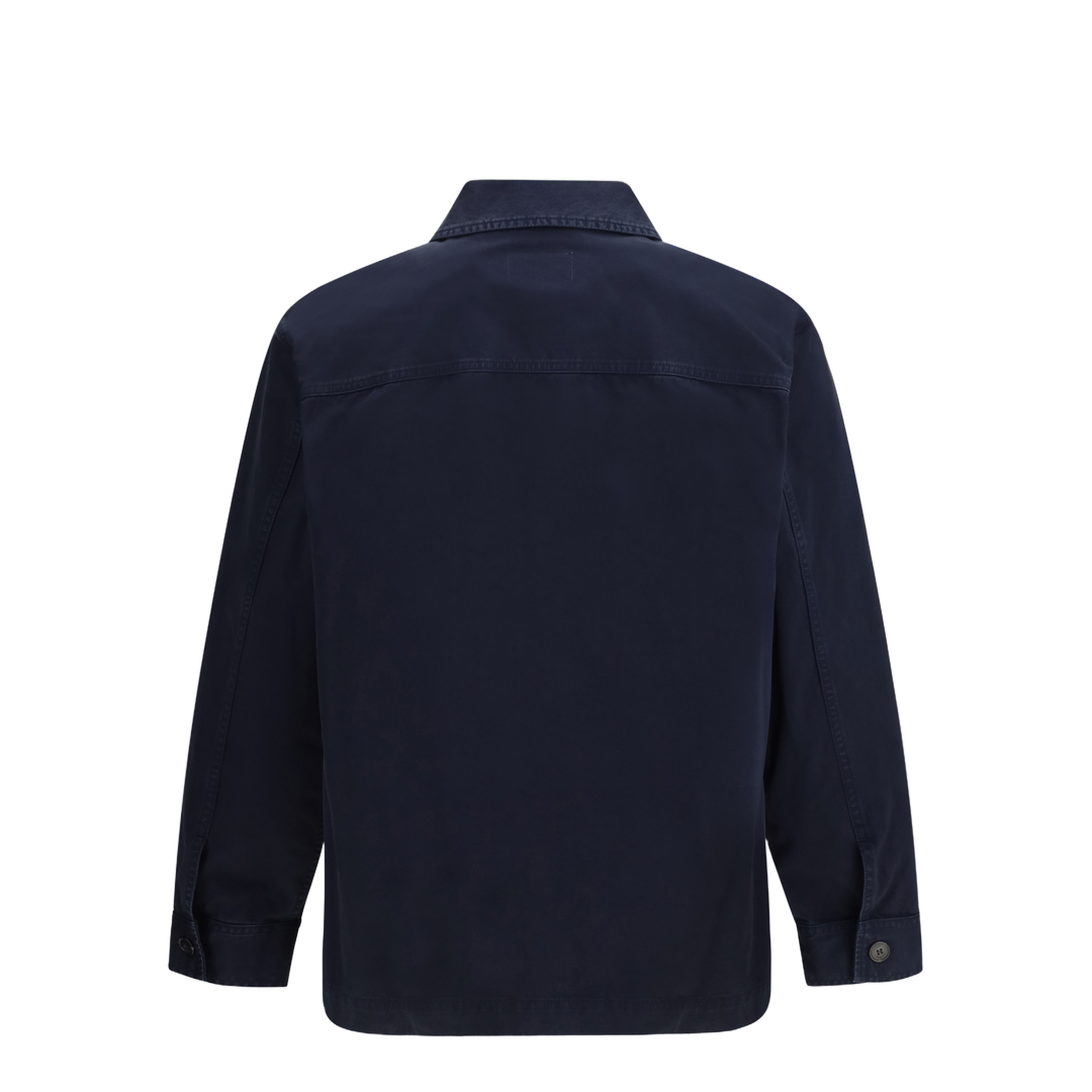 Cassandre Overshirt in Gabardine with Logo - Image 2