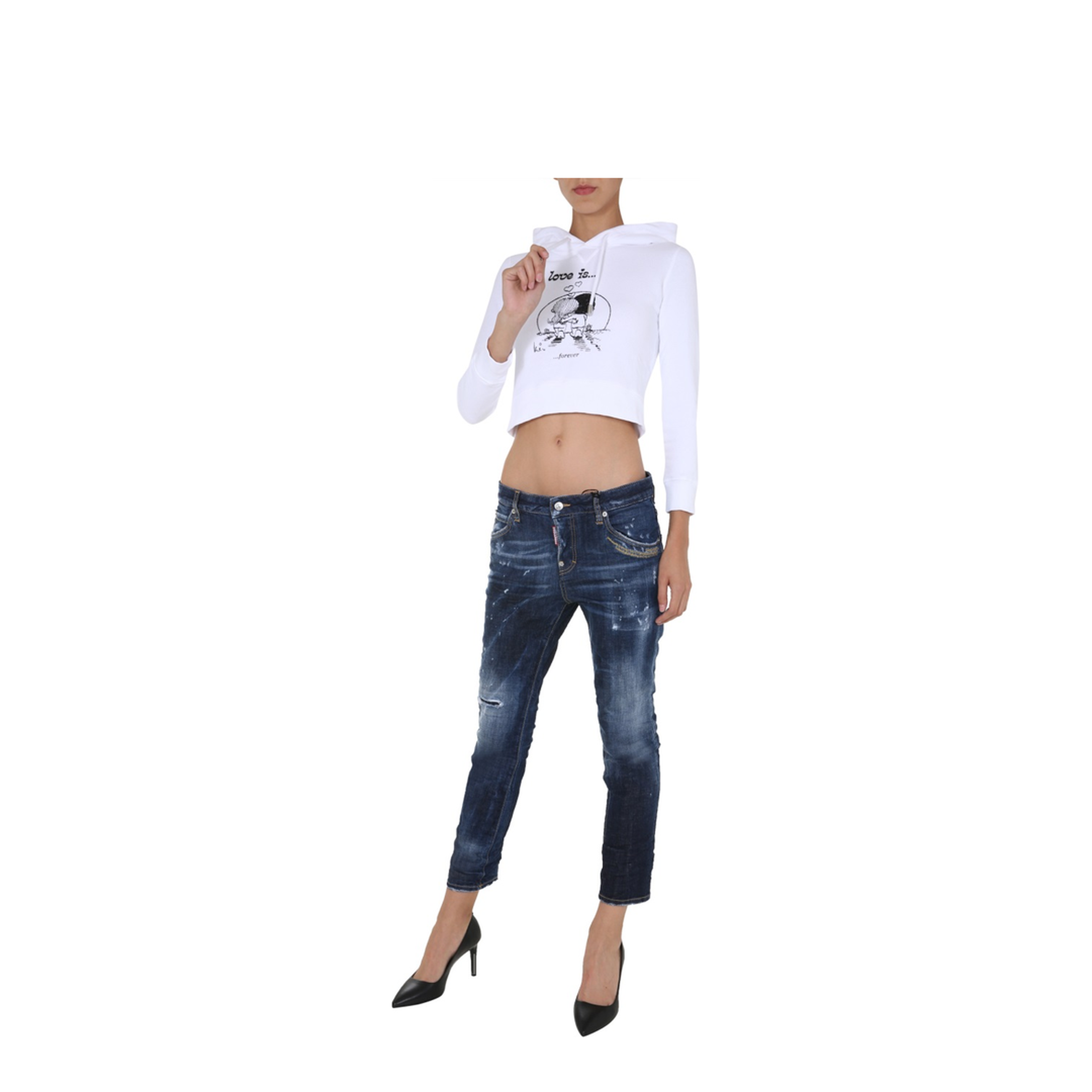 Cropped Sweatshirt - Image 2