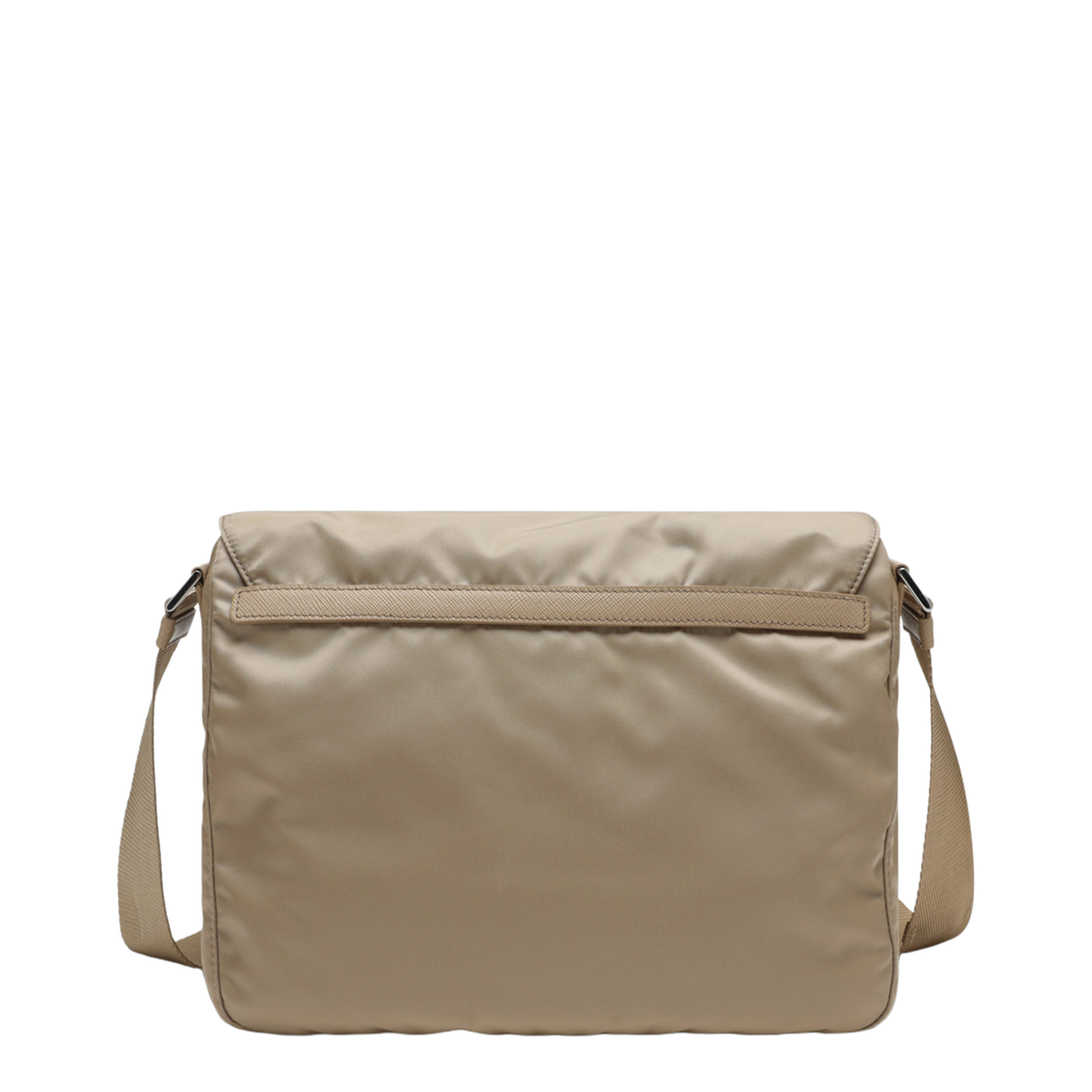 Re-Nylon Medium Re-Nylon Shoulder Bag - Camel Brown - Image 2