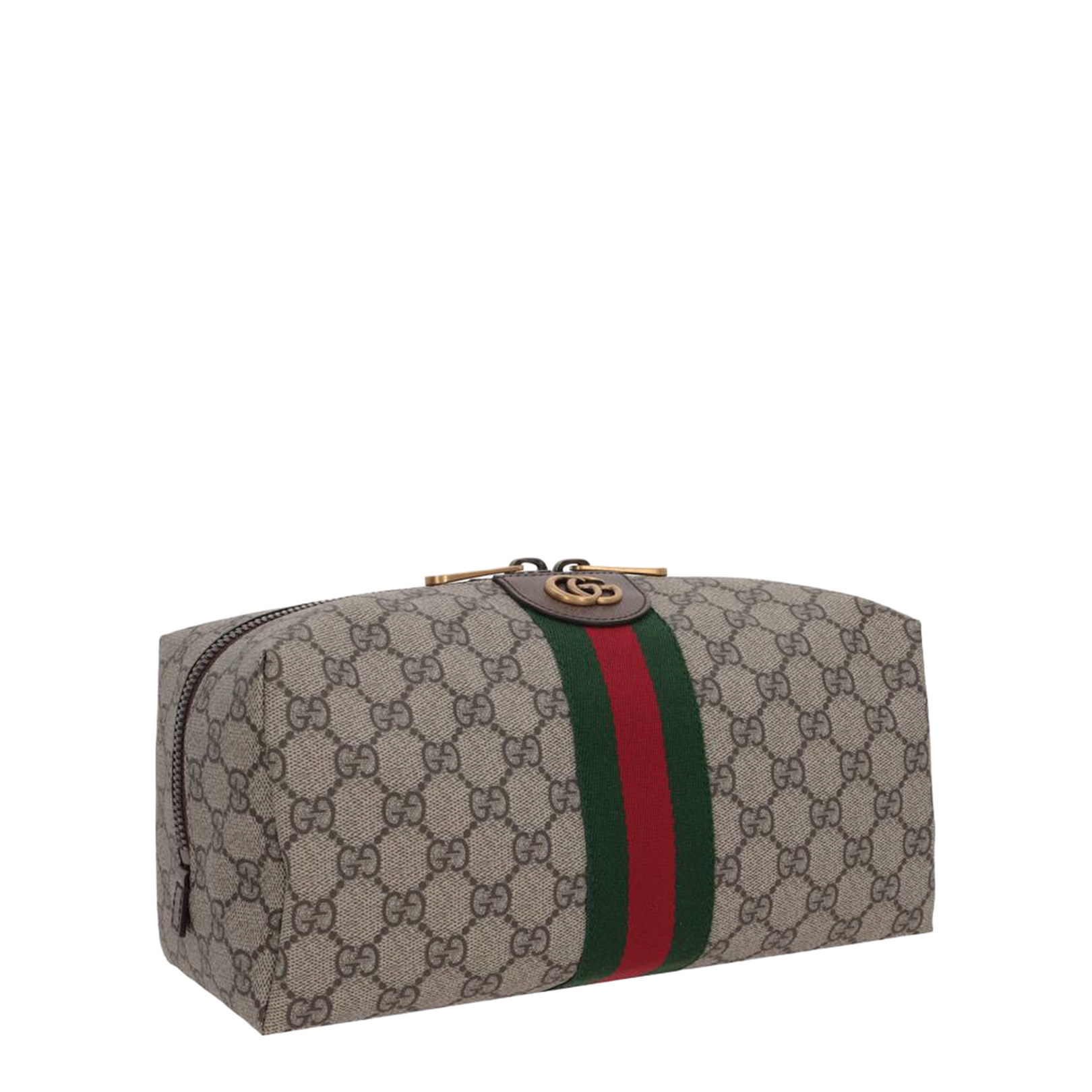 Savoy Small Canvas Toiletry Case - Gray - Image 2