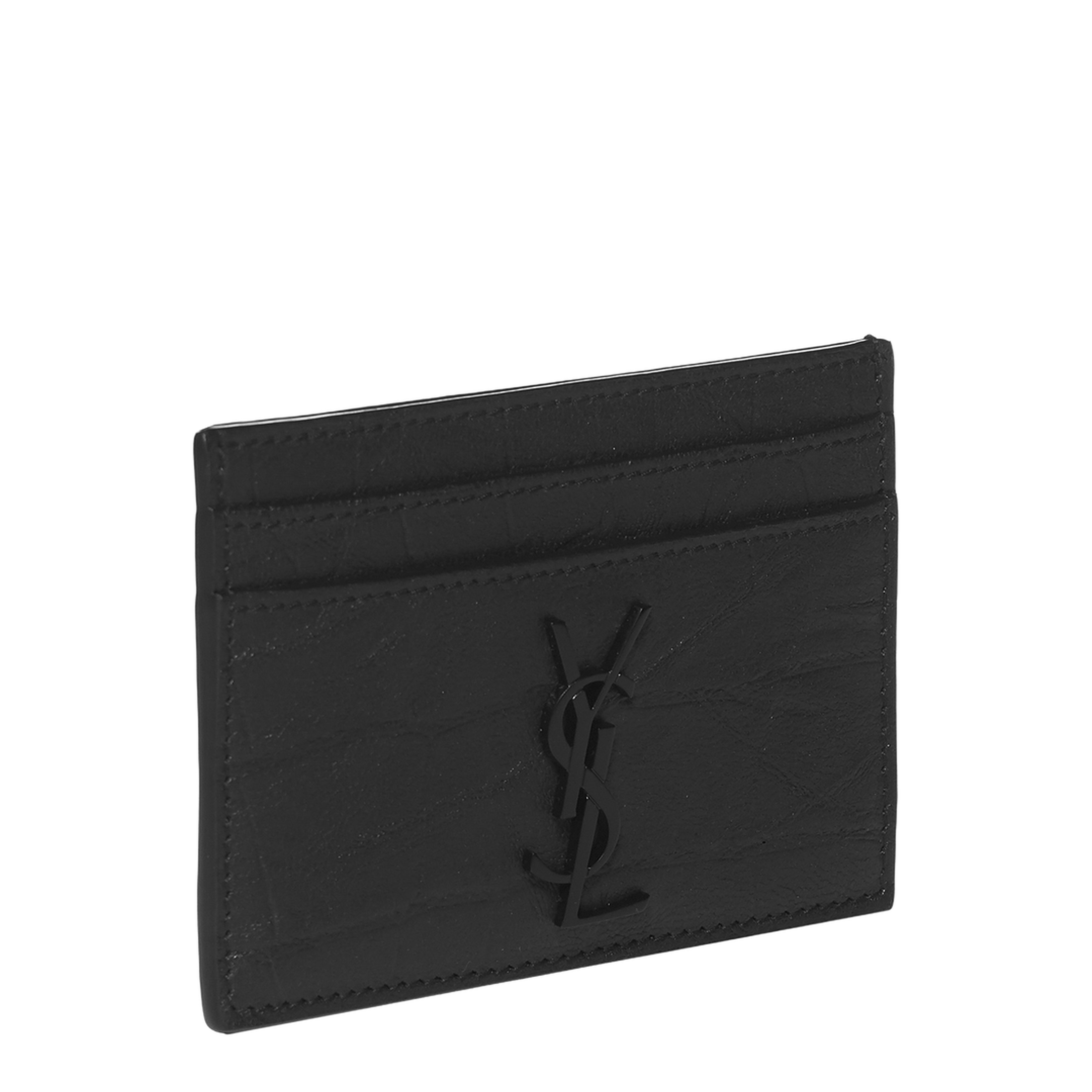 Card Case with Metal Logo - Image 2