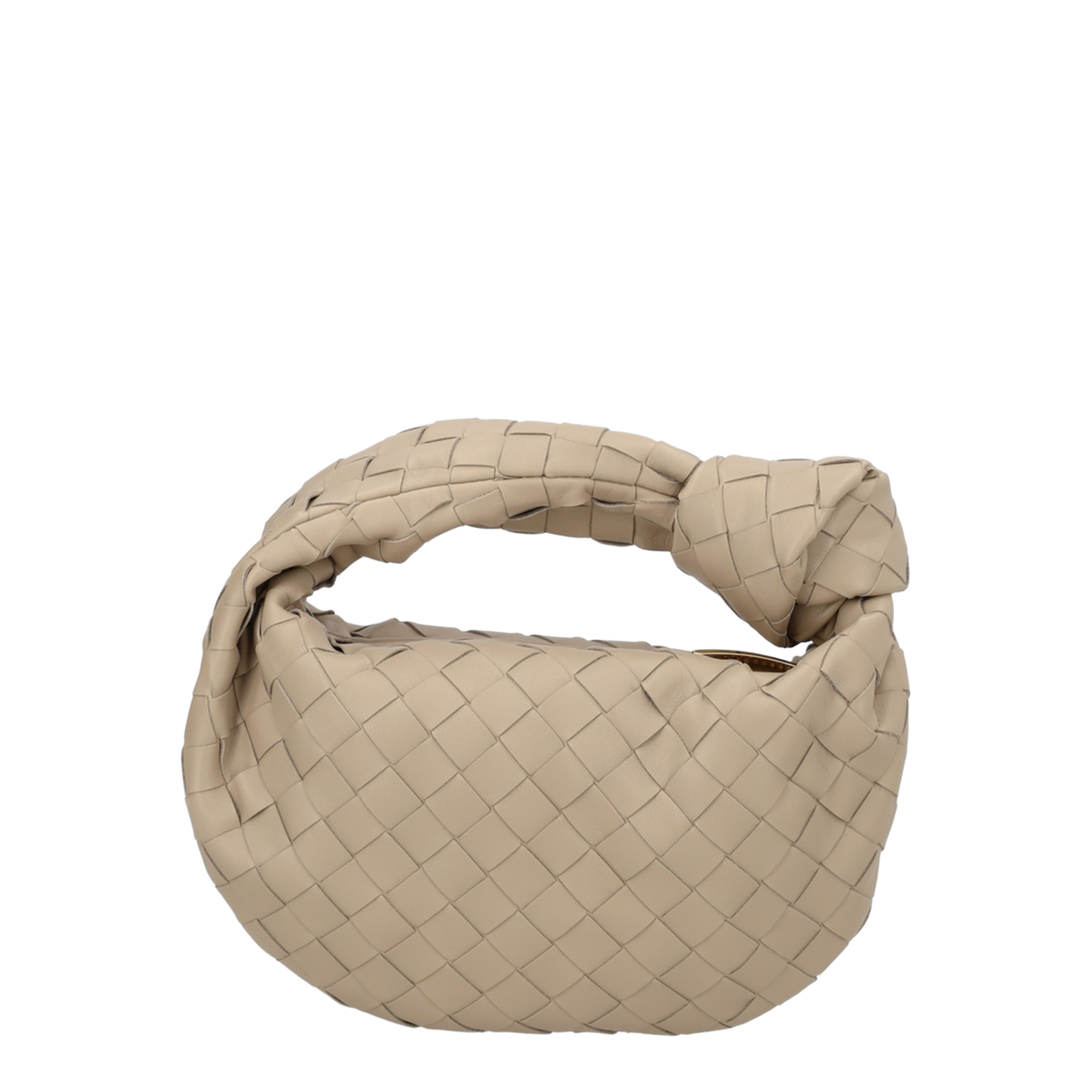 Jodie Mini Lambskin Top-Handle Bag - Ecru - Image 2