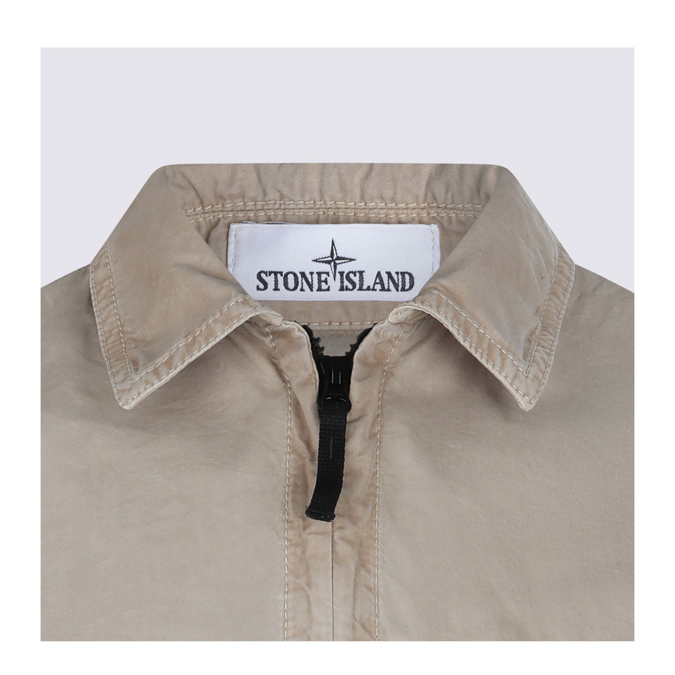 Brushed Organic Cotton Canvas Overshirt - Image 5