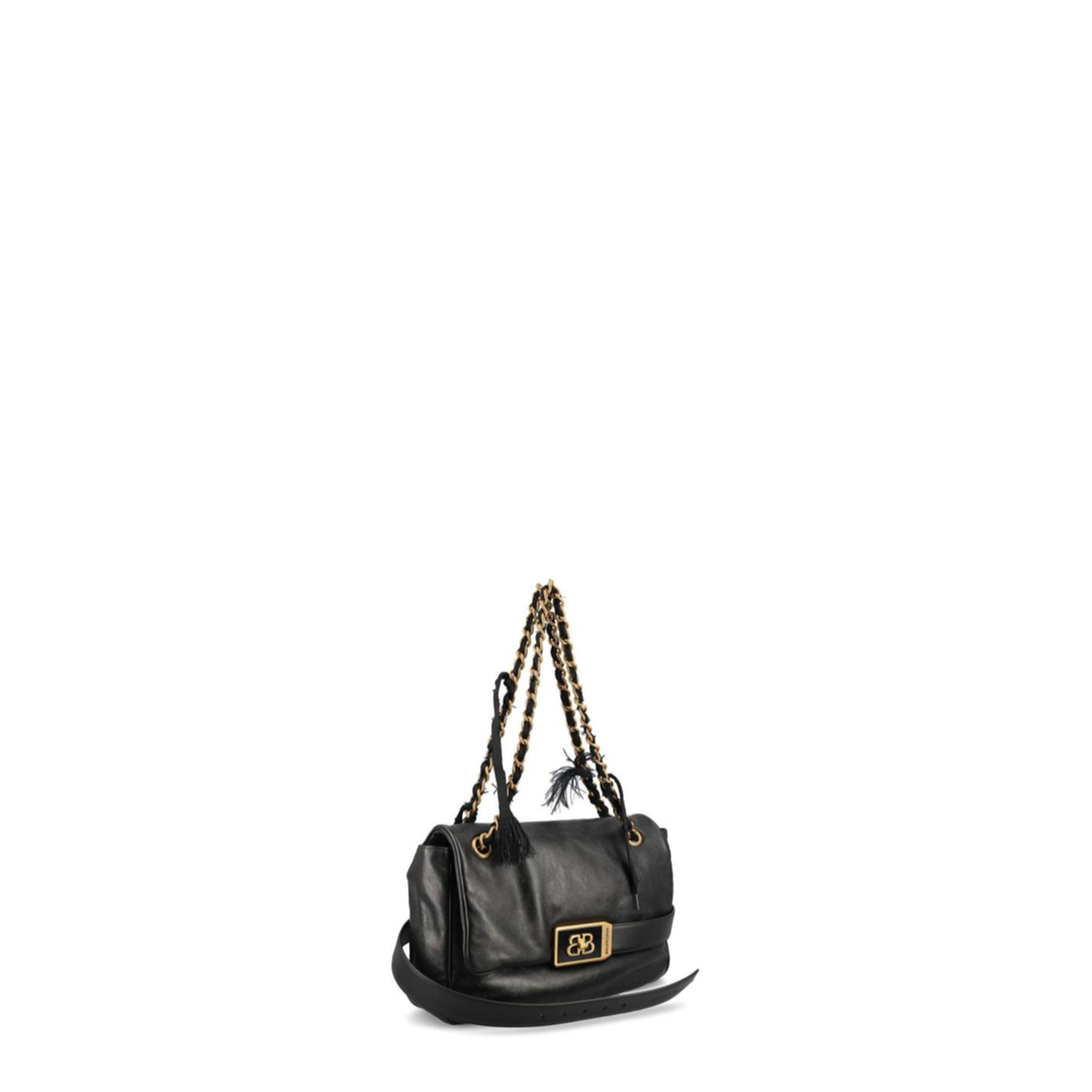 Modu Medium Calf Leather Shoulder Bag - Black - Image 2