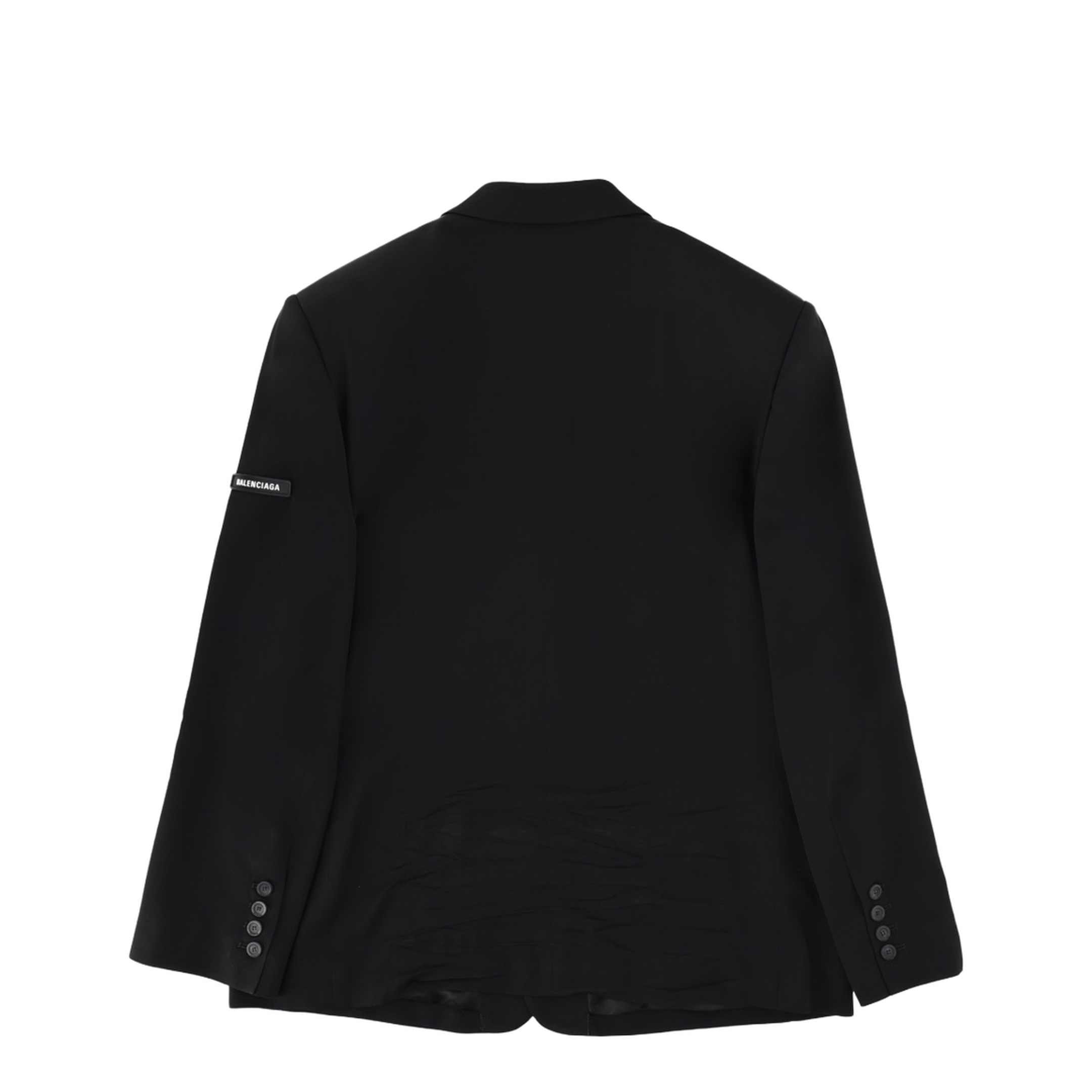 Black Viscose Blazer - Image 3