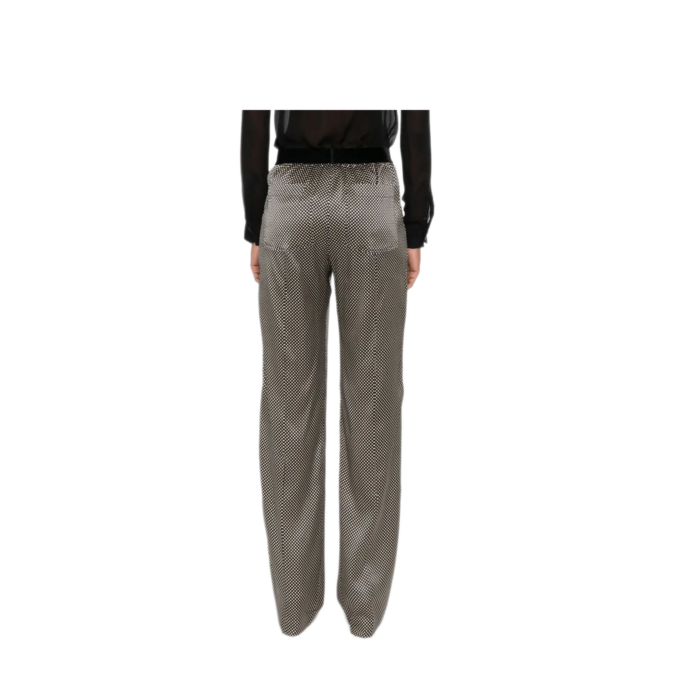 Polka Dot Signature Silk PJ Pants - Image 5