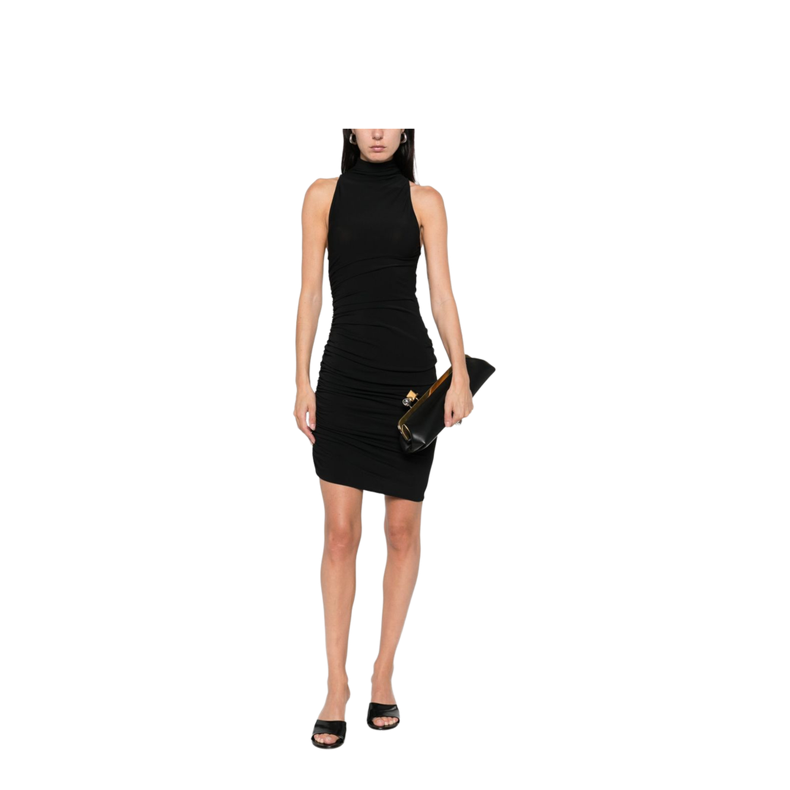 Asymmetric Sleeveless Mini Dress - Image 5