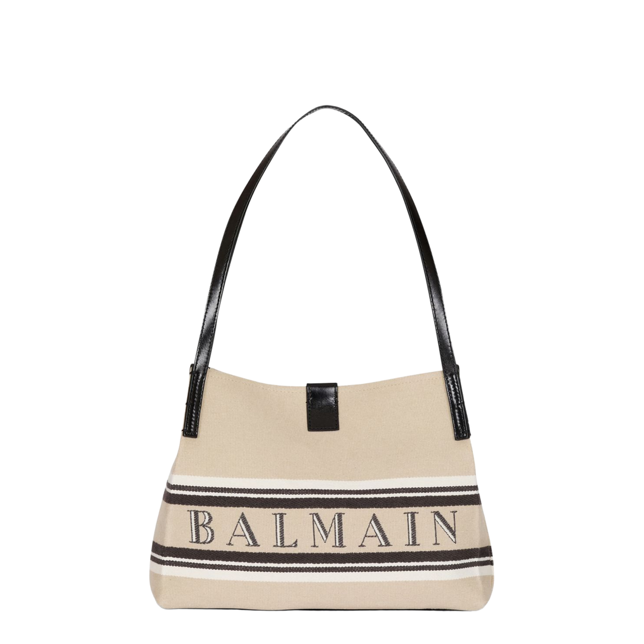 Release Small Canvas Leather Tote - Natural/Cream - Image 1