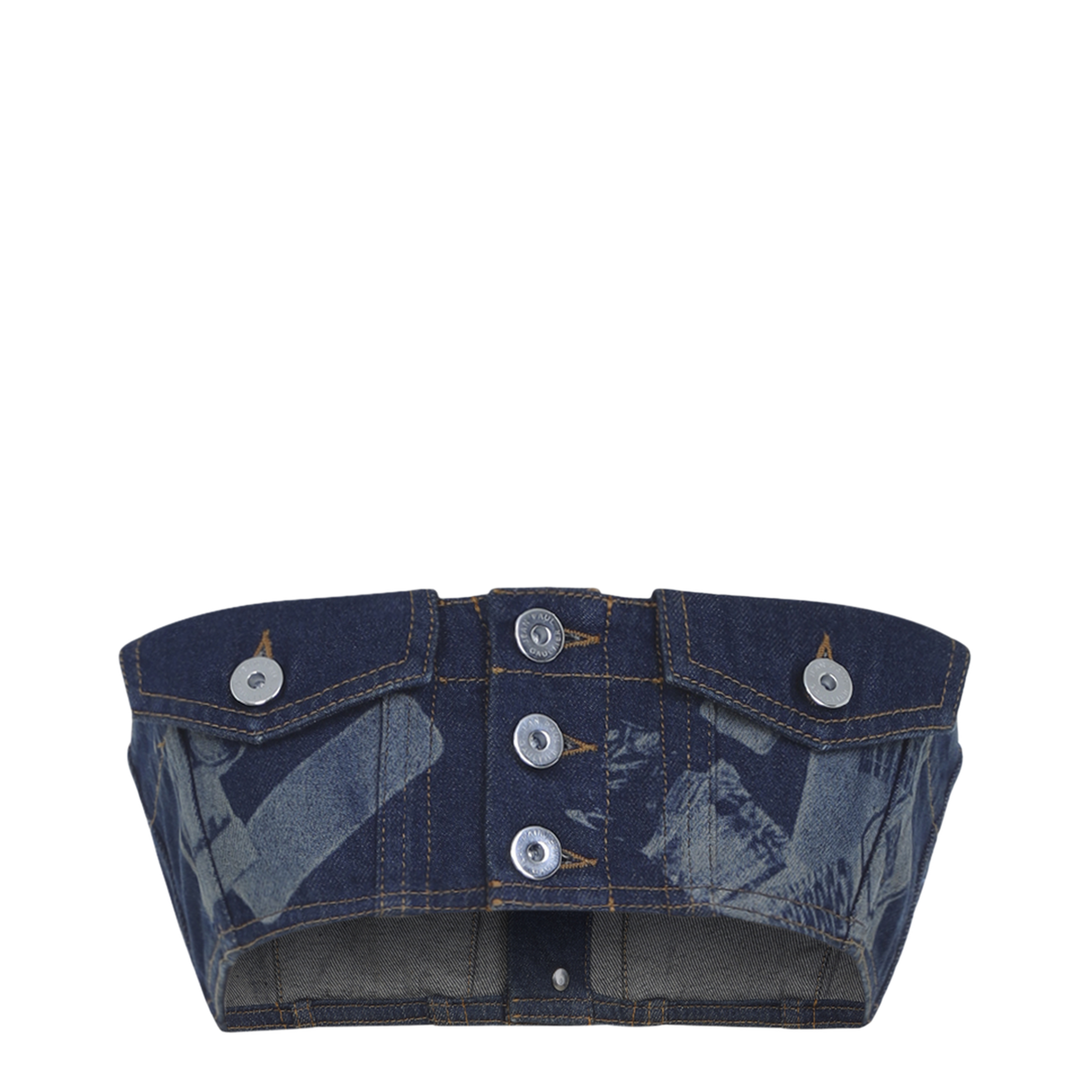 Denim Bra Top - Image 2