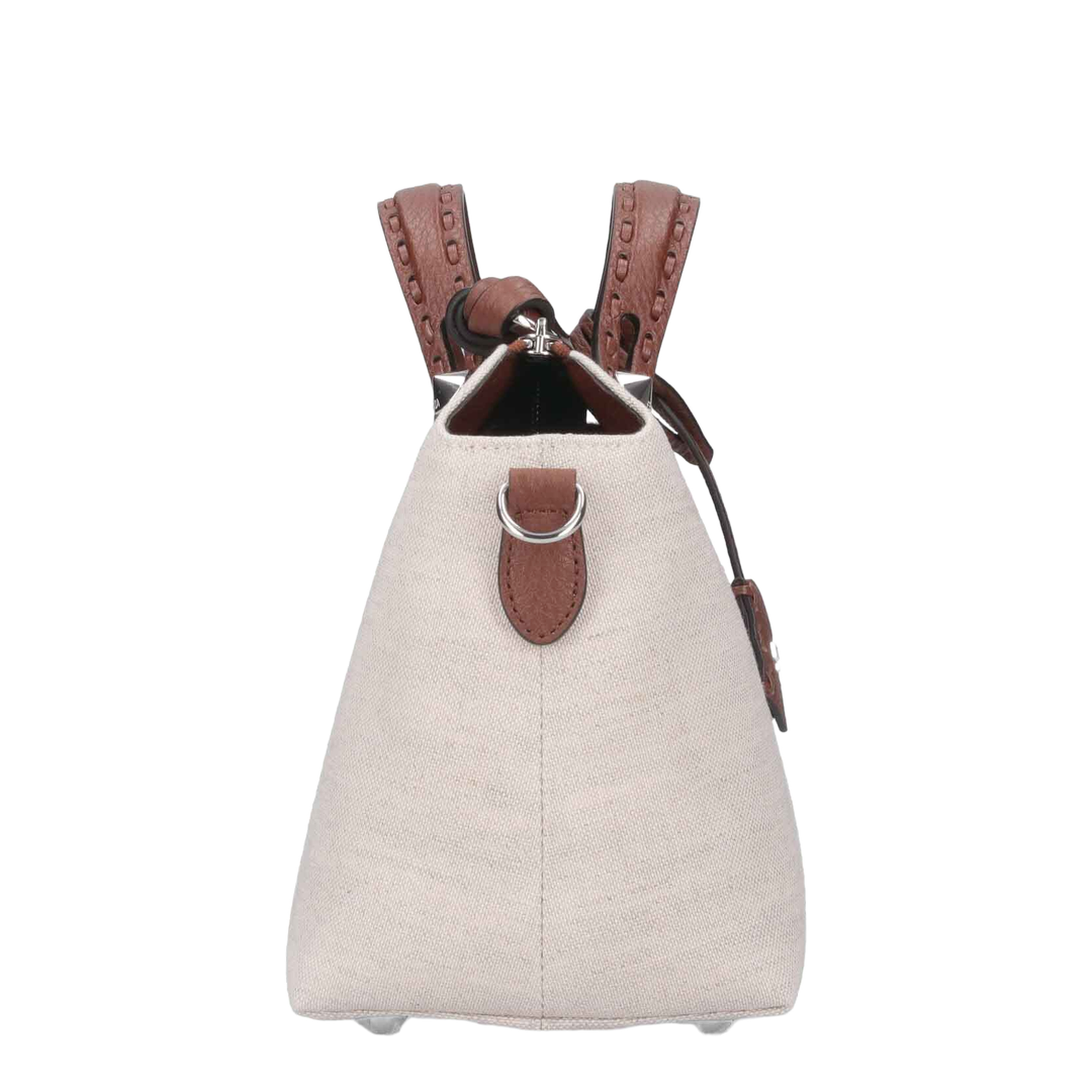 Selleria Medium Calf Leather Handbag - White - Image 4
