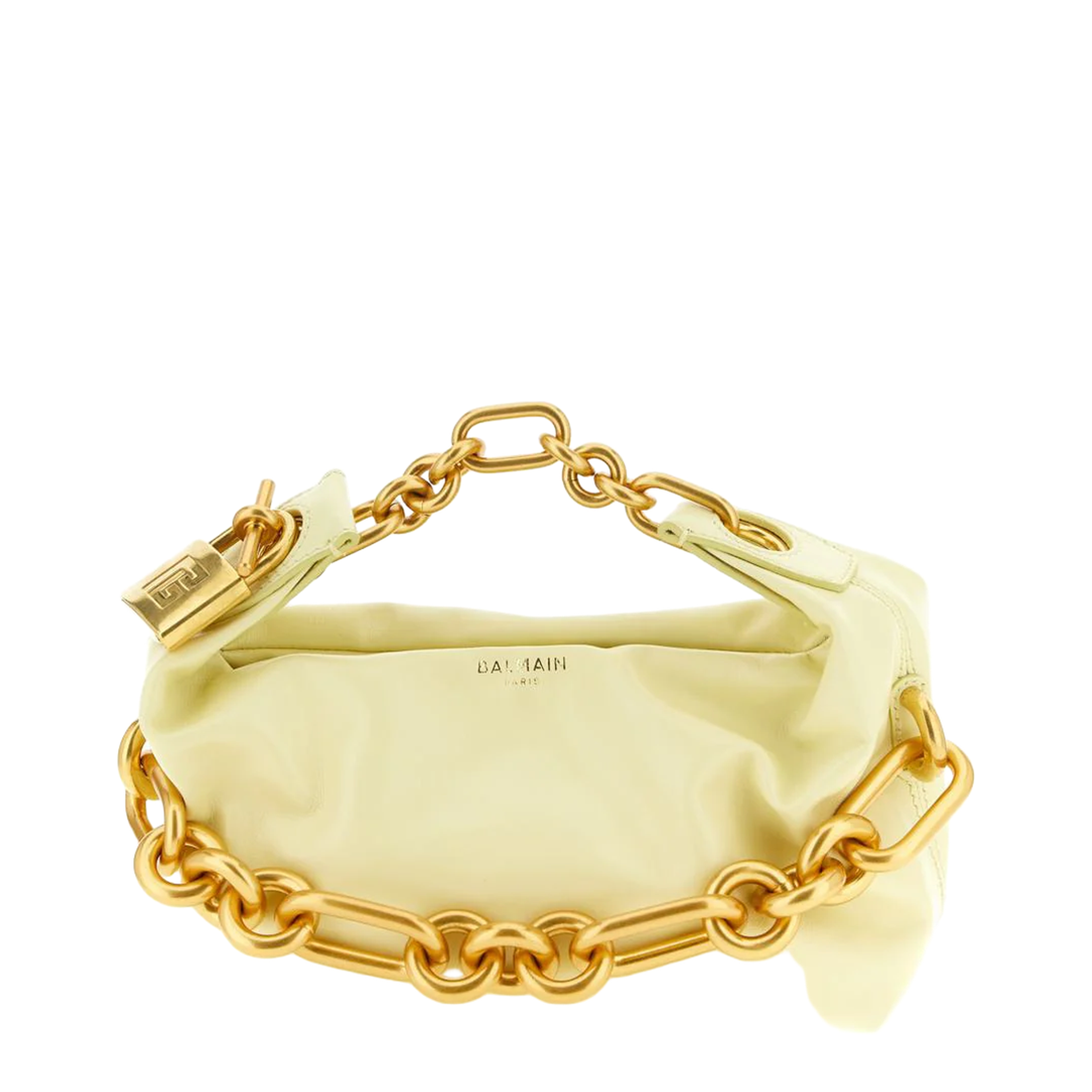 Sync Mini Nappa Leather Handbag - Yellow - Image 1