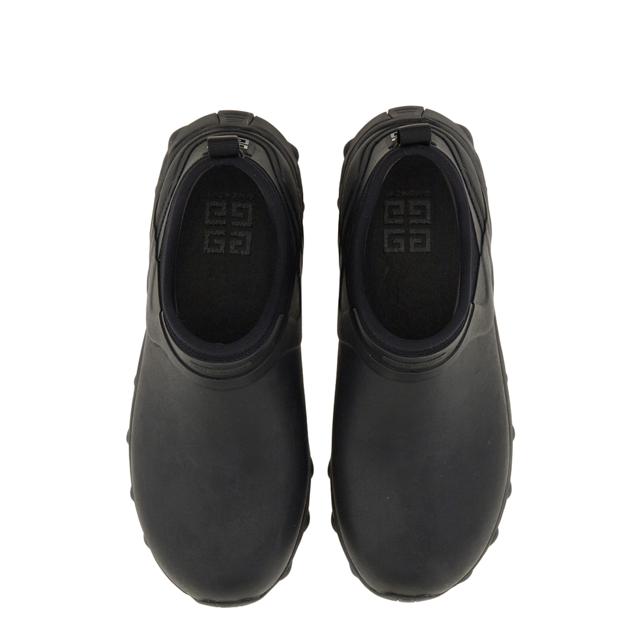 Black Bogs Rubber Chelsea Boots - Image 6
