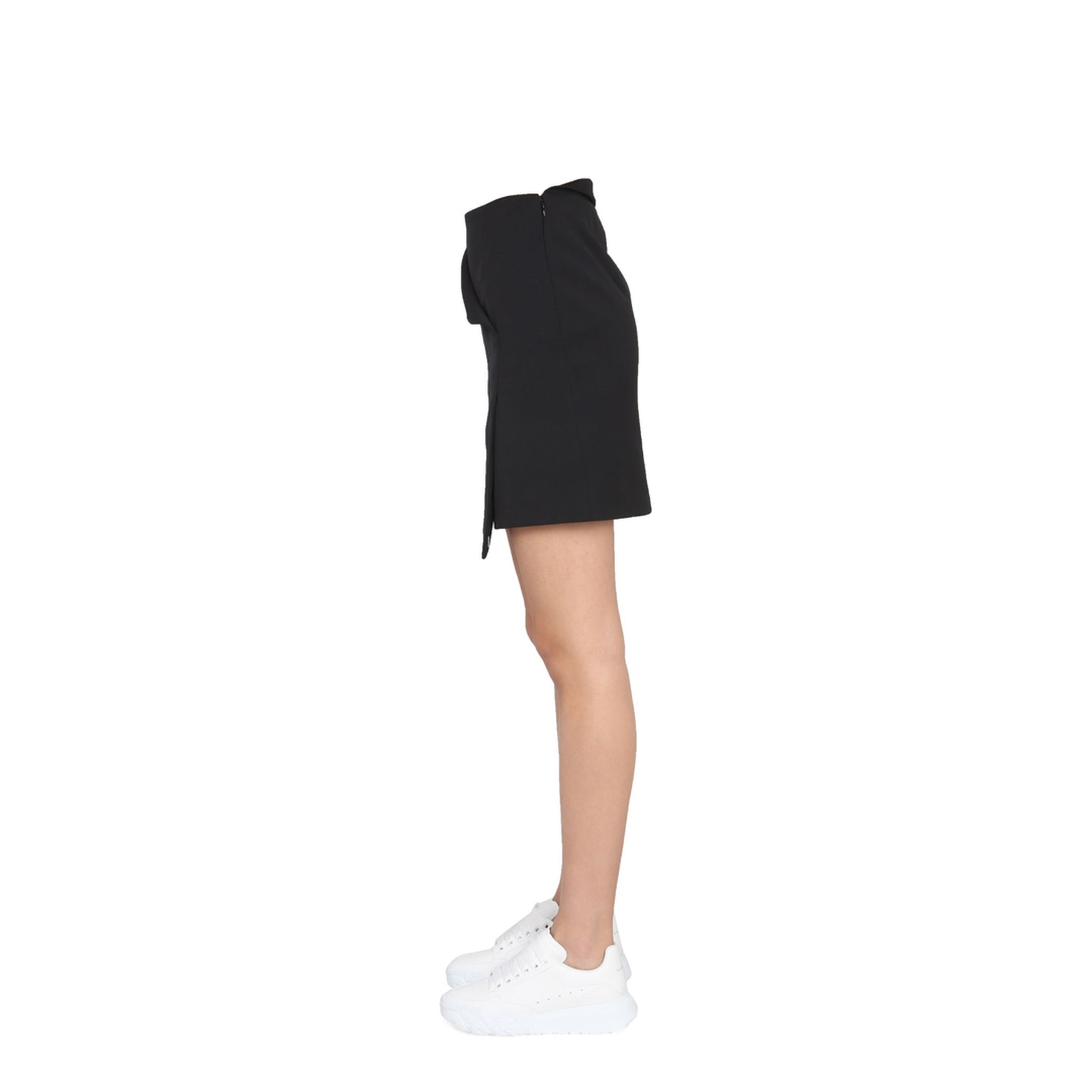 Asymmetrical Mini Skirt - Image 3