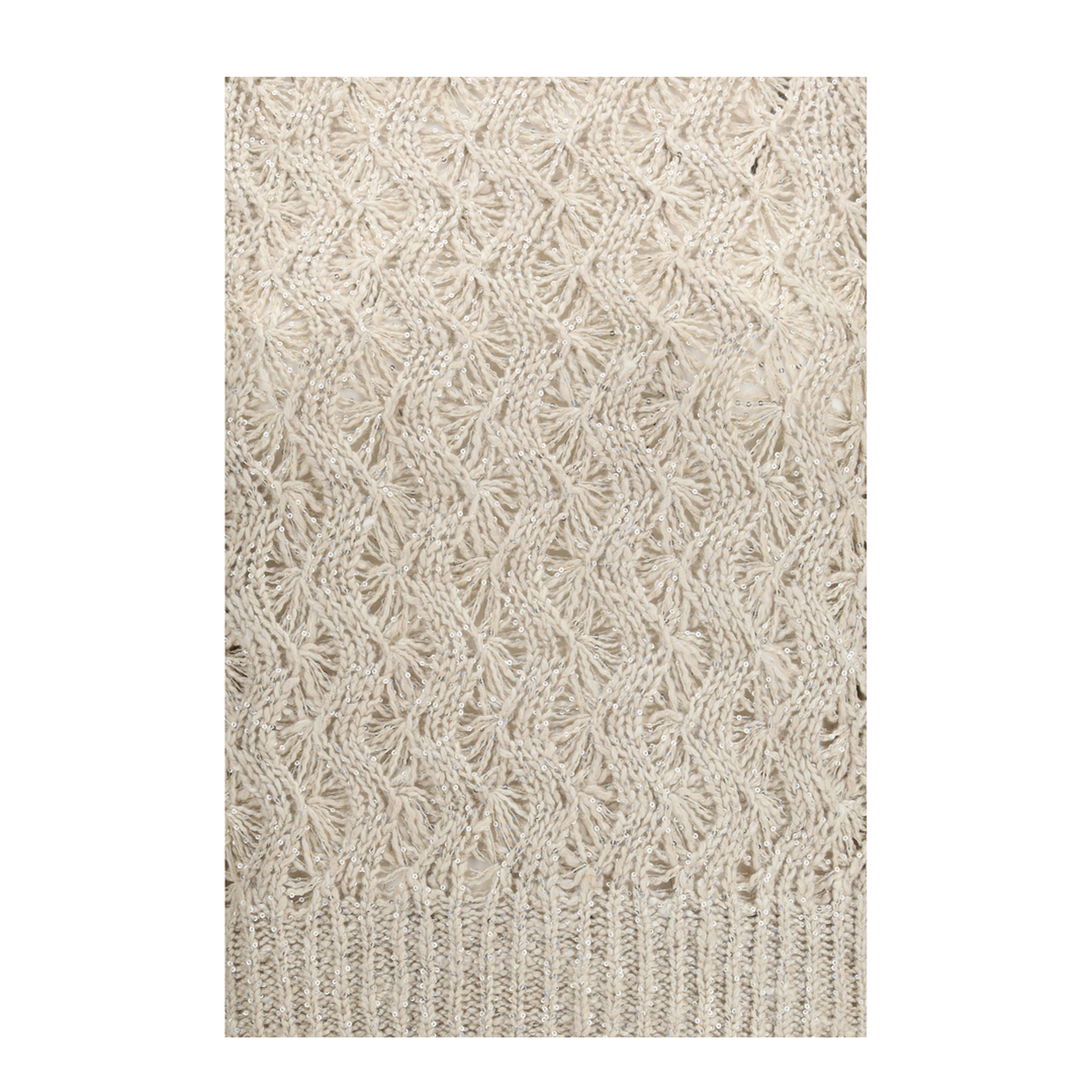 Open-knit Construction Sweater - Image 3