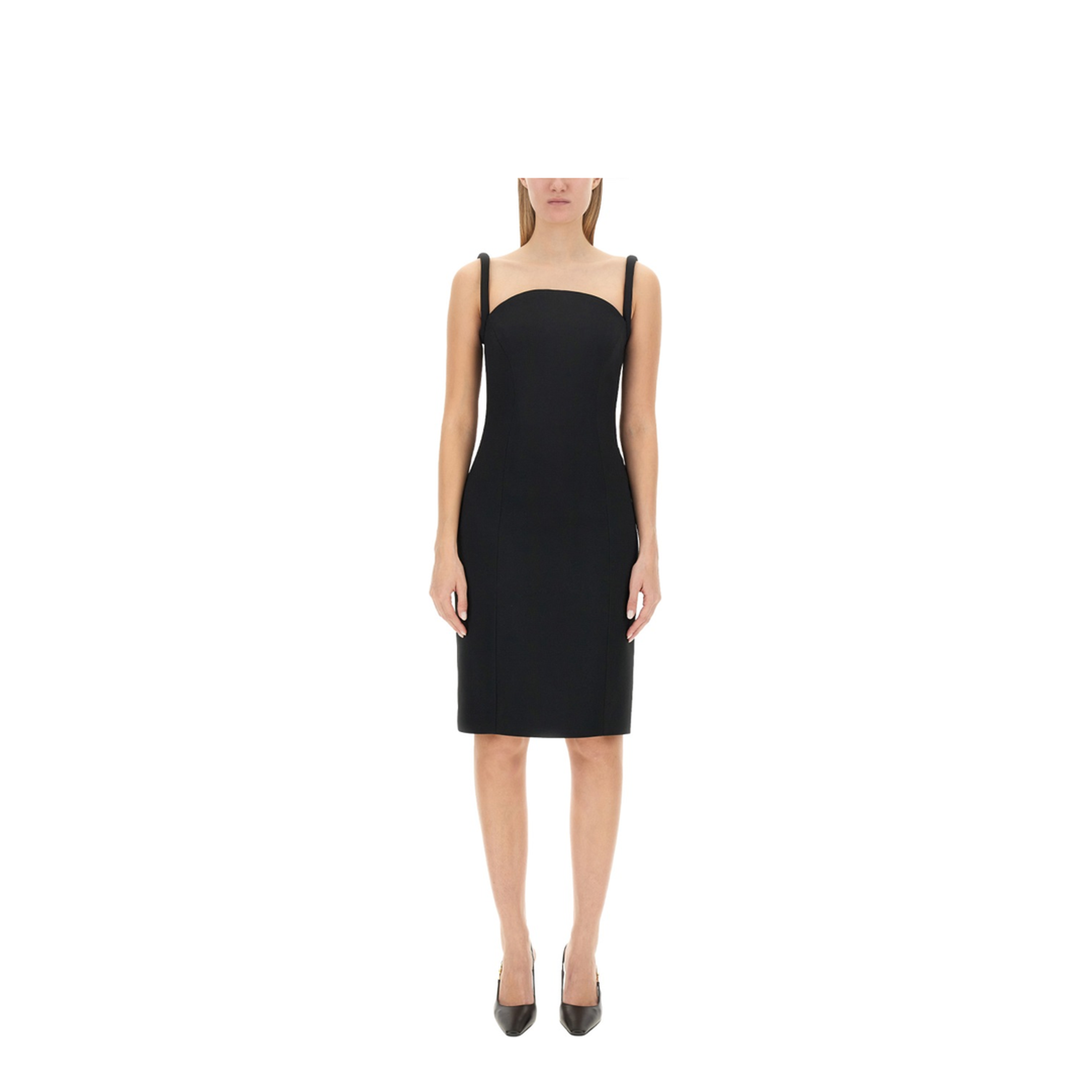 Rolled Midi Dress - Image 1