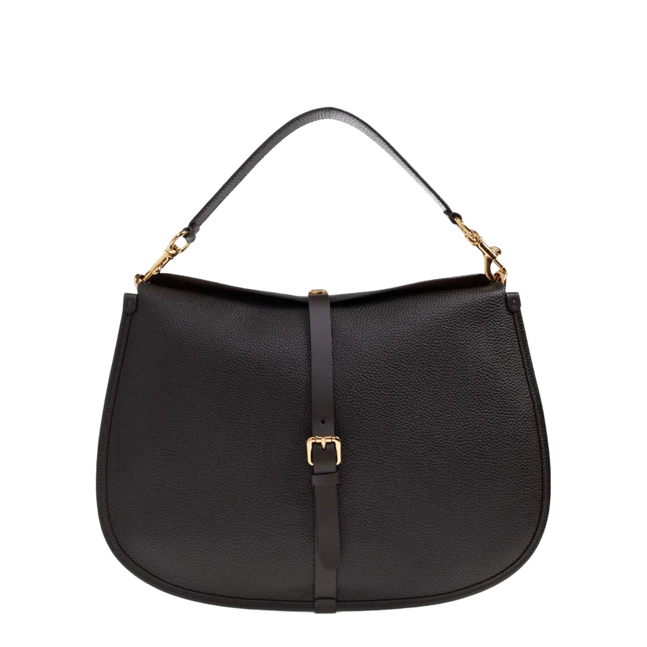 Pony XL Calfskin Crossbody - Beige - Image 3