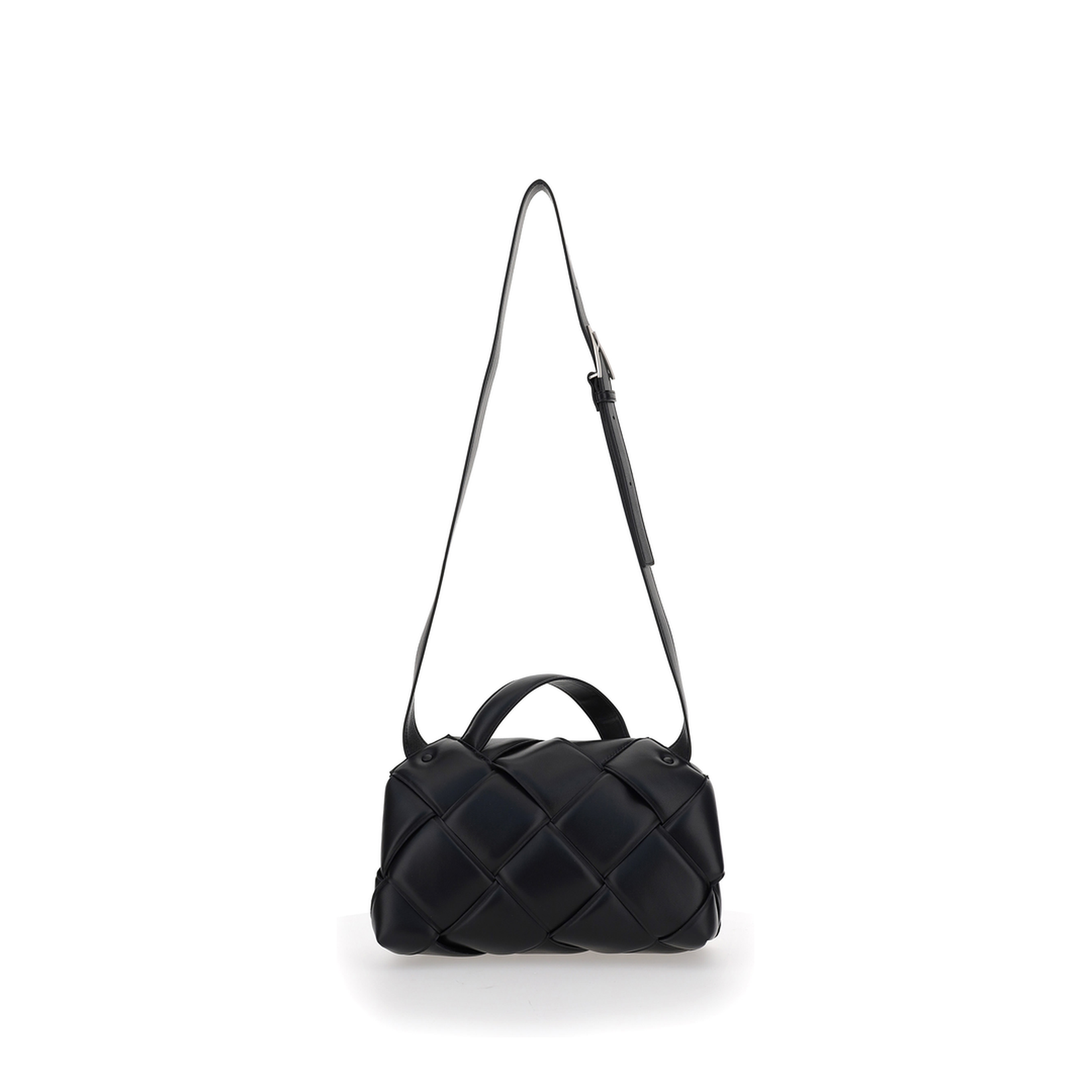 Woven Leather Shoulder Bag - Image 3