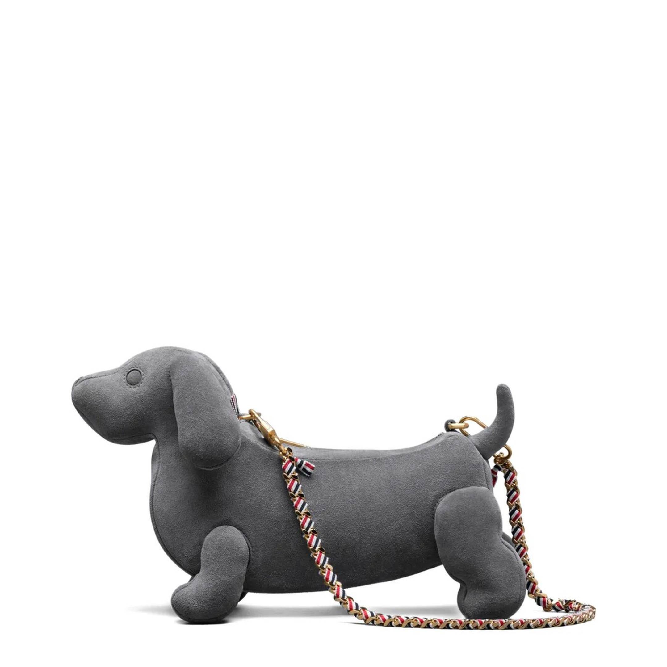 Hector Suede Shoulder Bag Grey - Image 2