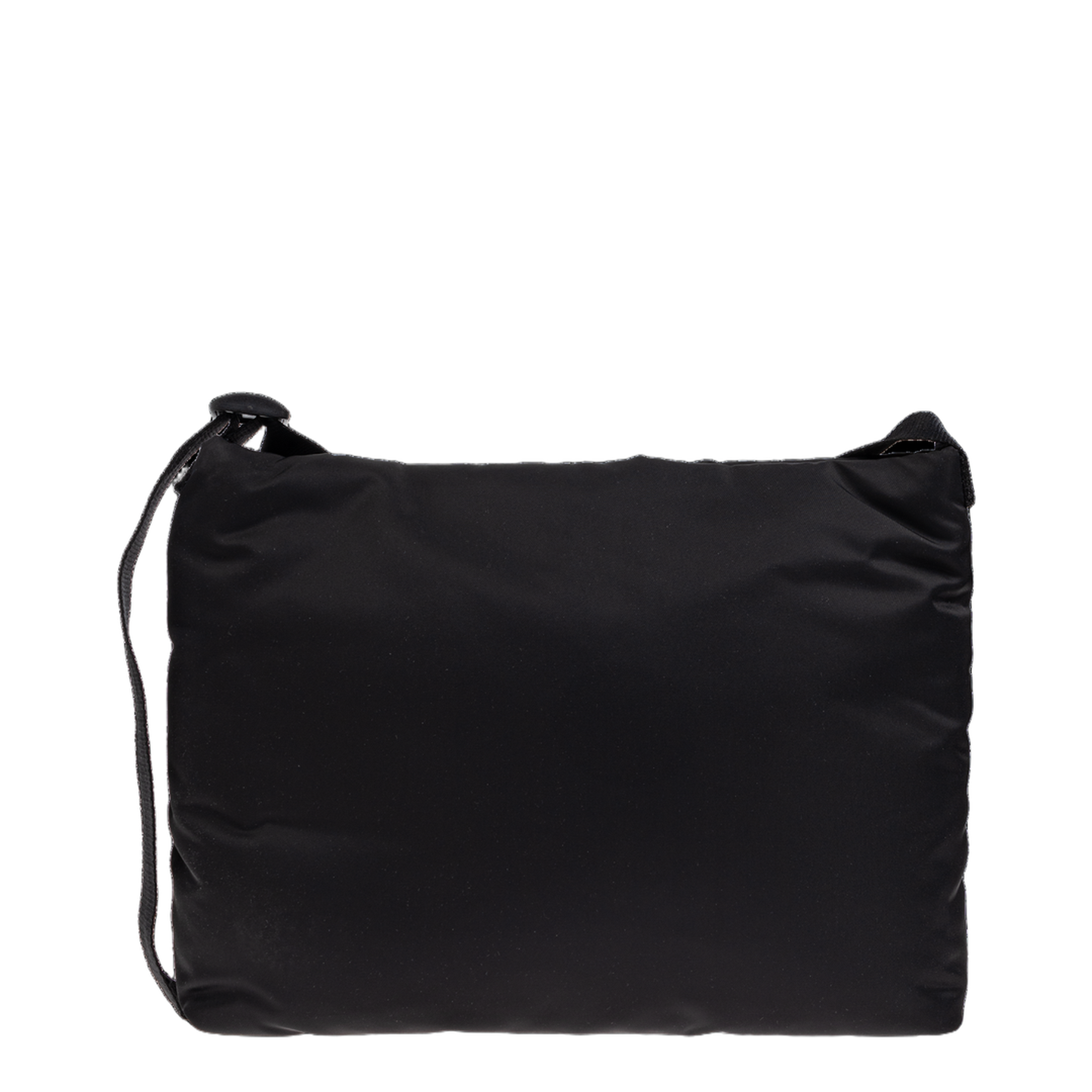 Monaco Sling Black Nylon Shoulder Bag - Image 5