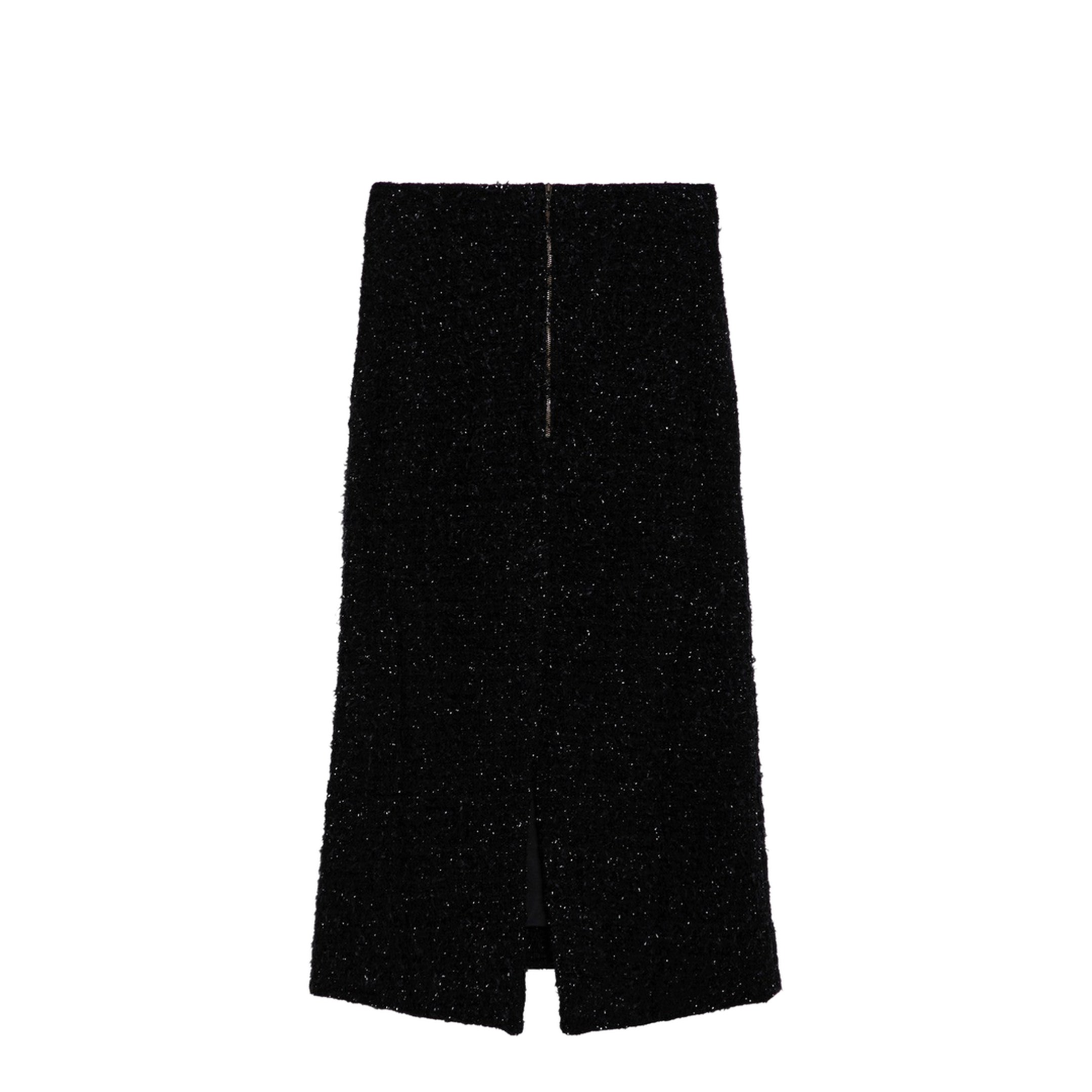 Tweed Midi Skirt - Image 2