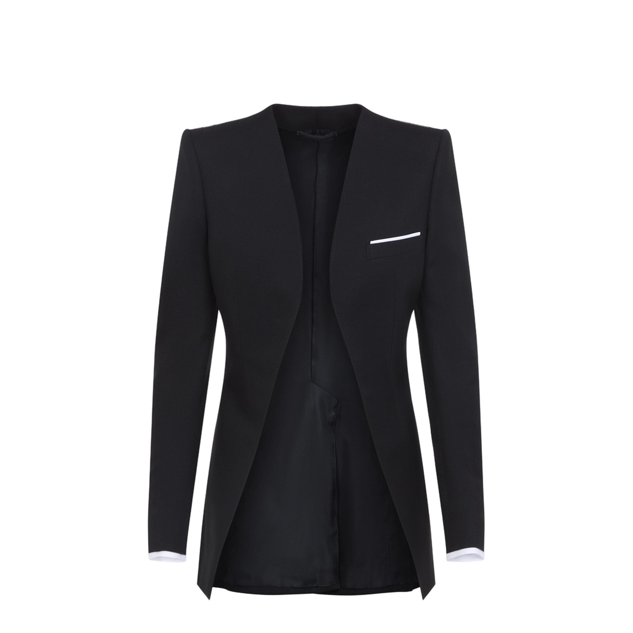 Collarless Jacket - Image 1