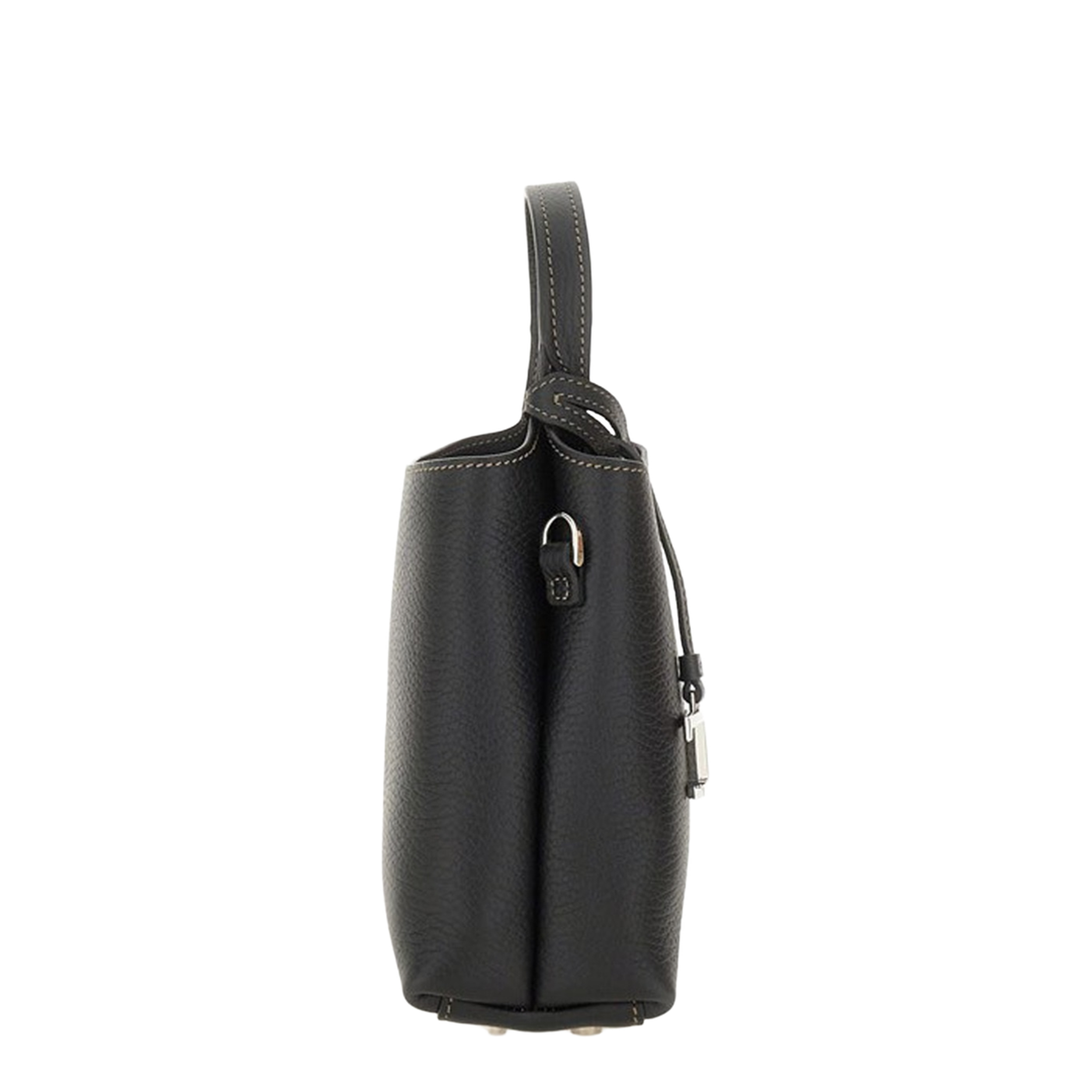 Calfskin Micro Bag - Black - Image 4