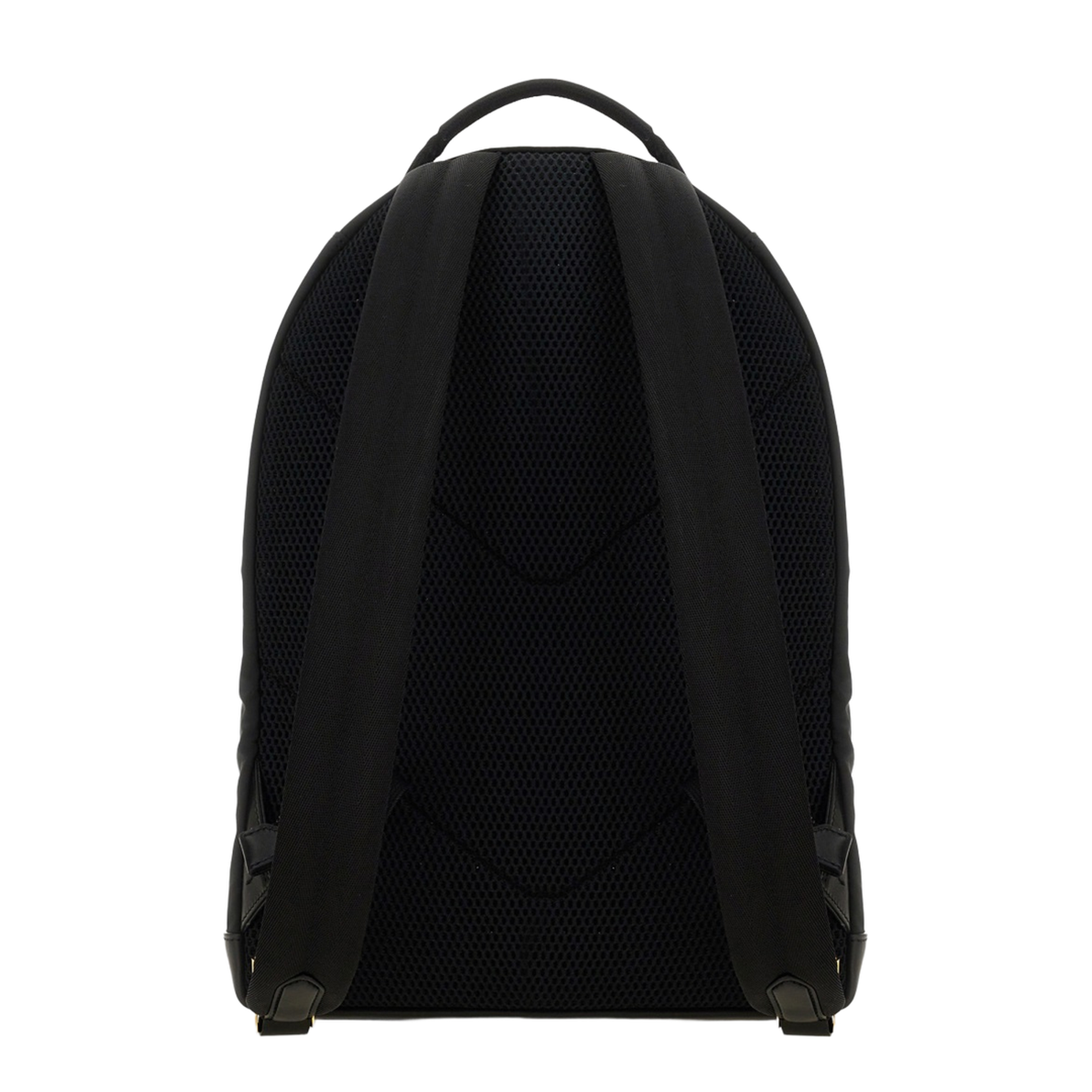 Recycled Nylon Backpack - Black - Image 2