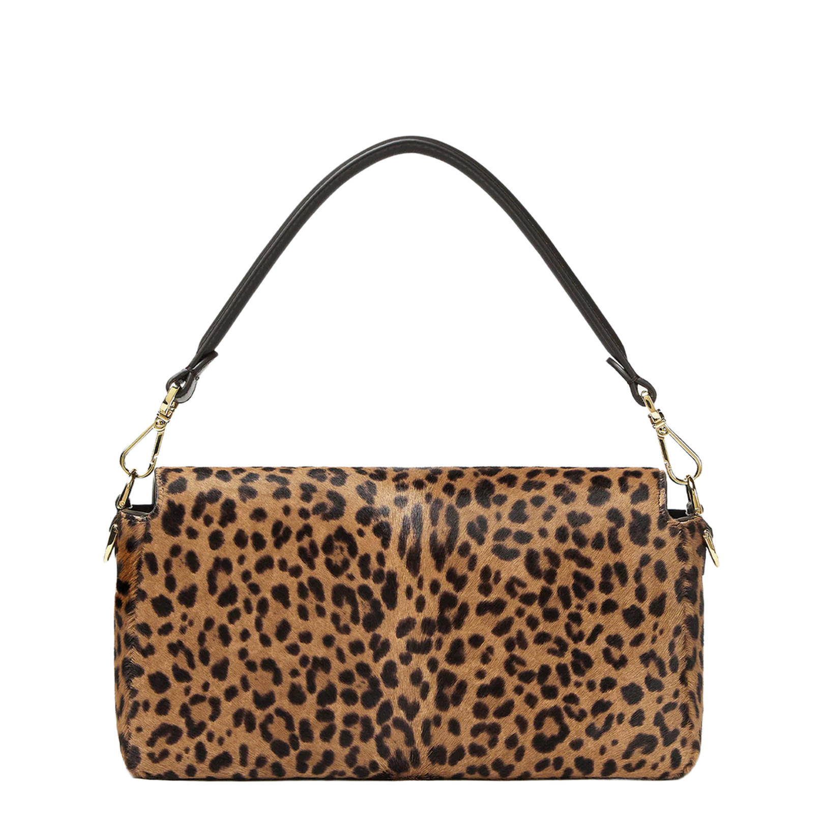 Baguette® Printed Cavallino Calfskin Bag Brown - Image 3