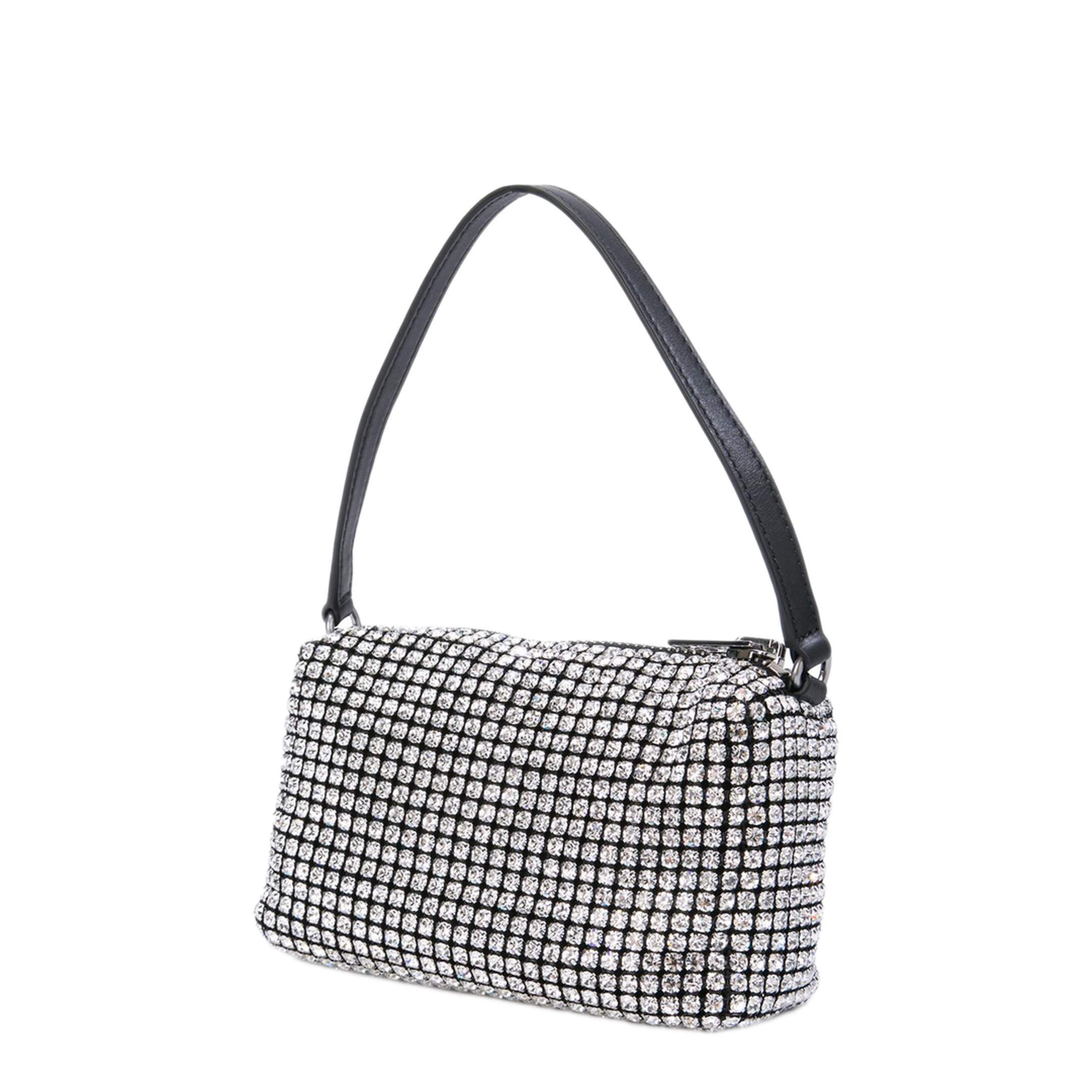 Heiress Medium Pouch In Crystal Mesh - Image 3