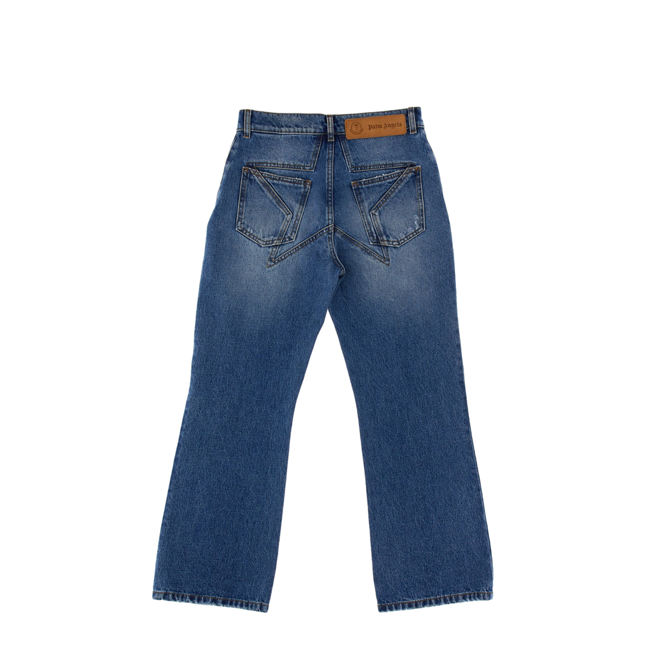 JEANS WITH STAR INLAYS 8 PALM ANGELS - Image 2