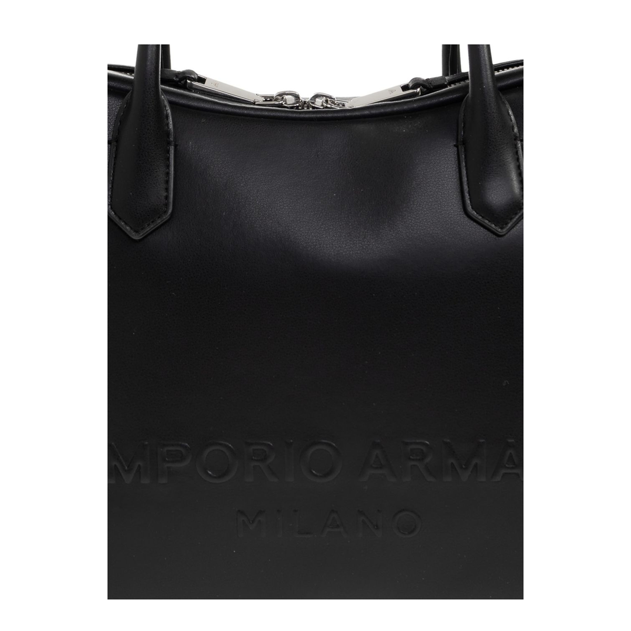 Eagle Club Capsule Collection Soft Leather Shoulder Bag - Black - Image 3